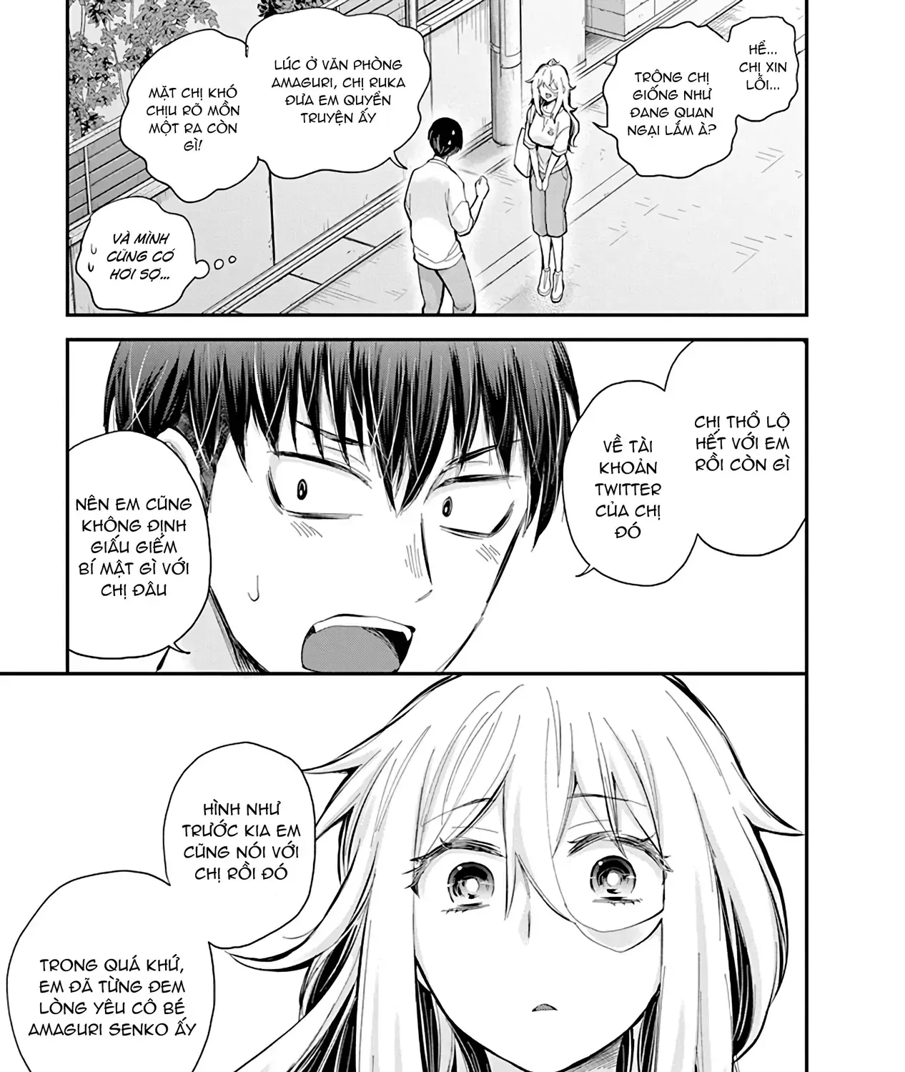 Shingeki No Eroko-San: Hen Na Oneesan Wa Danshi Kousei To Nakayoku Naritai Chap 55 - Next Chap 56