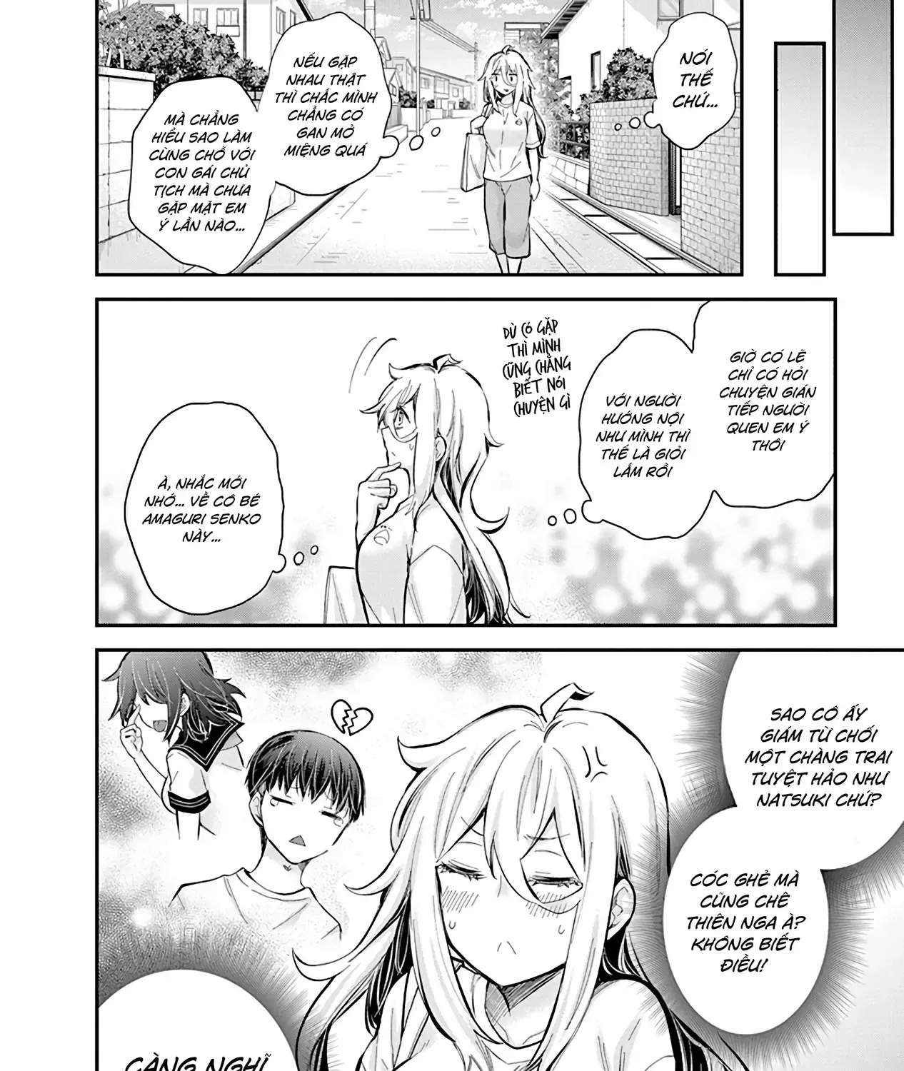 Shingeki No Eroko-San: Hen Na Oneesan Wa Danshi Kousei To Nakayoku Naritai Chap 55 - Next Chap 56