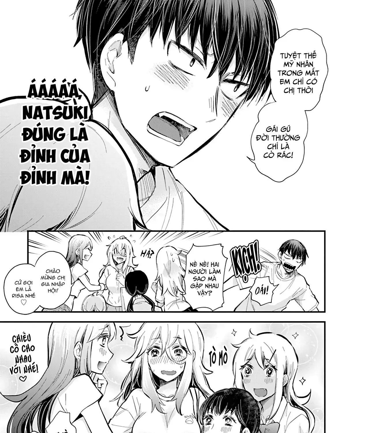 Shingeki No Eroko-San: Hen Na Oneesan Wa Danshi Kousei To Nakayoku Naritai Chap 56 - Next Chap 57