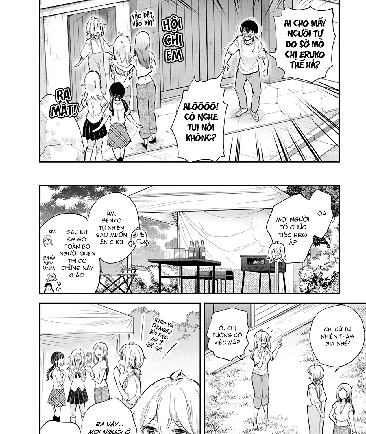 Shingeki No Eroko-San: Hen Na Oneesan Wa Danshi Kousei To Nakayoku Naritai Chap 56 - Next Chap 57