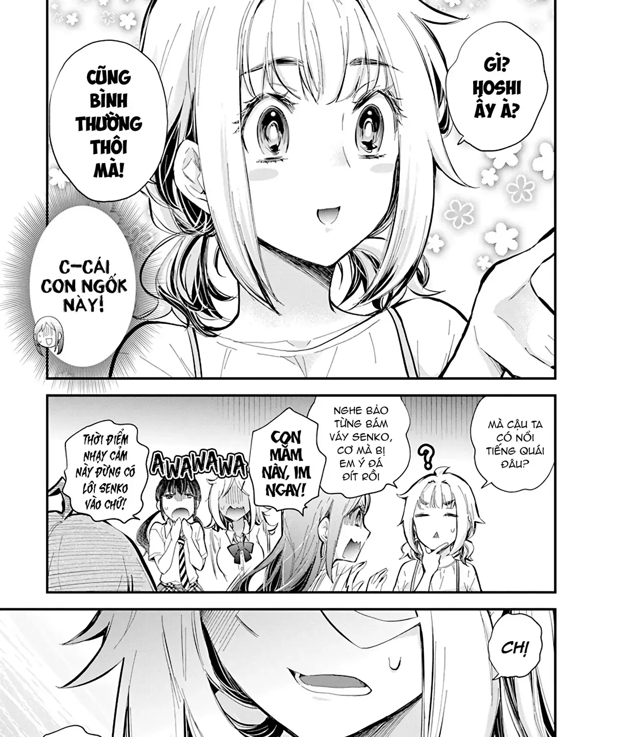 Shingeki No Eroko-San: Hen Na Oneesan Wa Danshi Kousei To Nakayoku Naritai Chap 56 - Next Chap 57