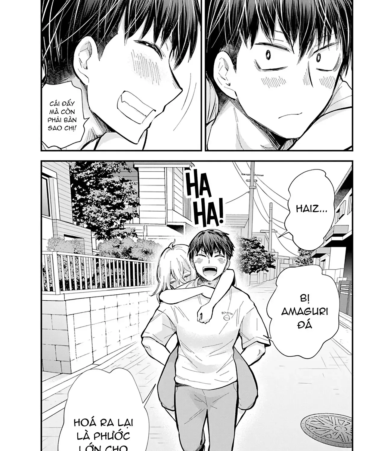 Shingeki No Eroko-San: Hen Na Oneesan Wa Danshi Kousei To Nakayoku Naritai Chap 56 - Next Chap 57