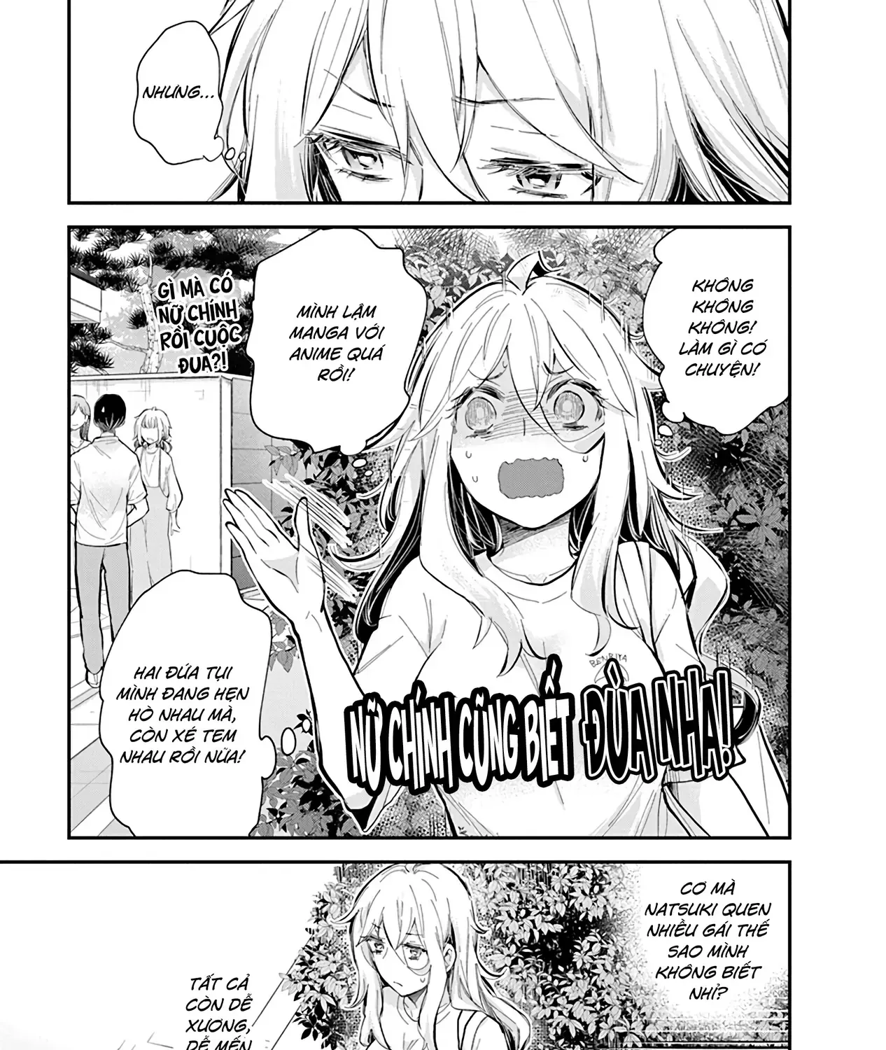 Shingeki No Eroko-San: Hen Na Oneesan Wa Danshi Kousei To Nakayoku Naritai Chap 56 - Next Chap 57