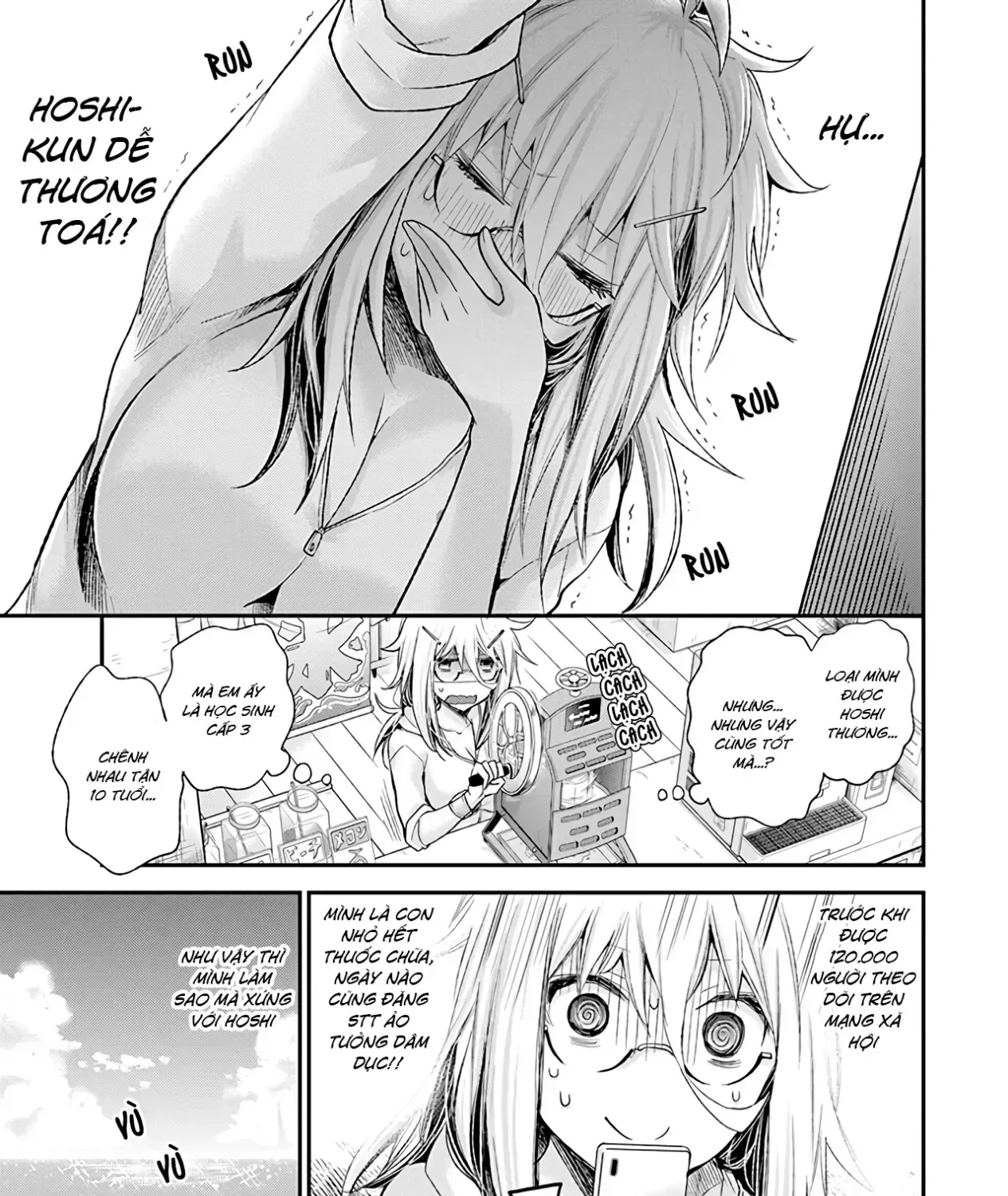 Shingeki No Eroko-San: Hen Na Oneesan Wa Danshi Kousei To Nakayoku Naritai Chap 6 - Next Chap 7