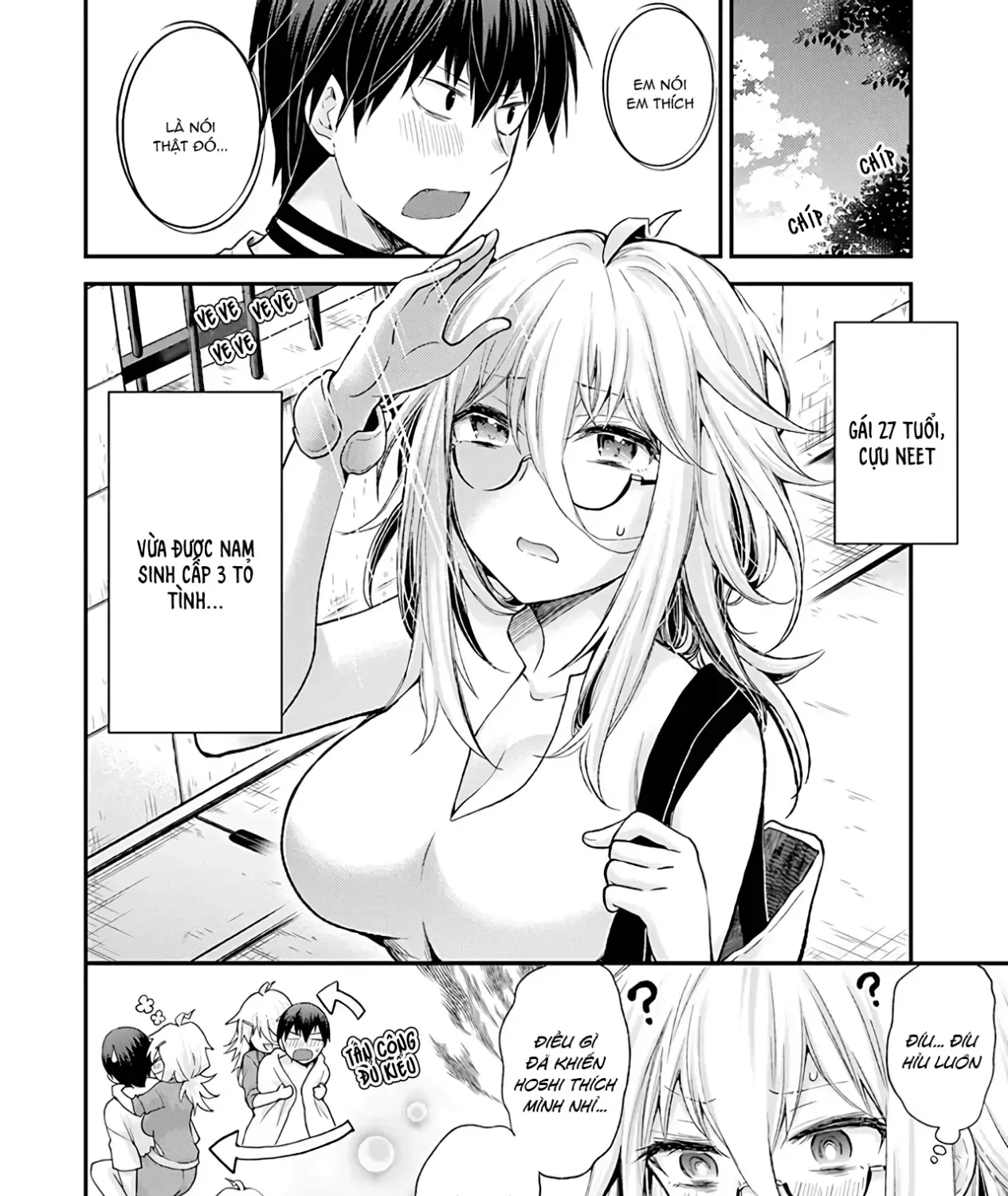 Shingeki No Eroko-San: Hen Na Oneesan Wa Danshi Kousei To Nakayoku Naritai Chap 6 - Next Chap 7