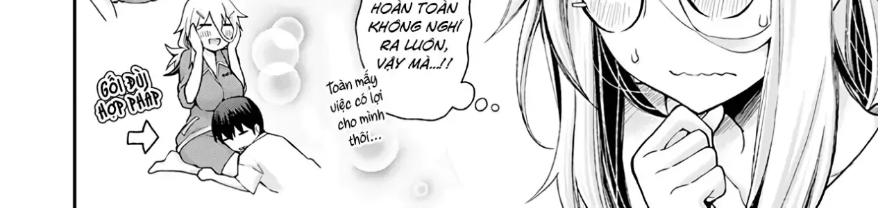 Shingeki No Eroko-San: Hen Na Oneesan Wa Danshi Kousei To Nakayoku Naritai Chap 6 - Next Chap 7