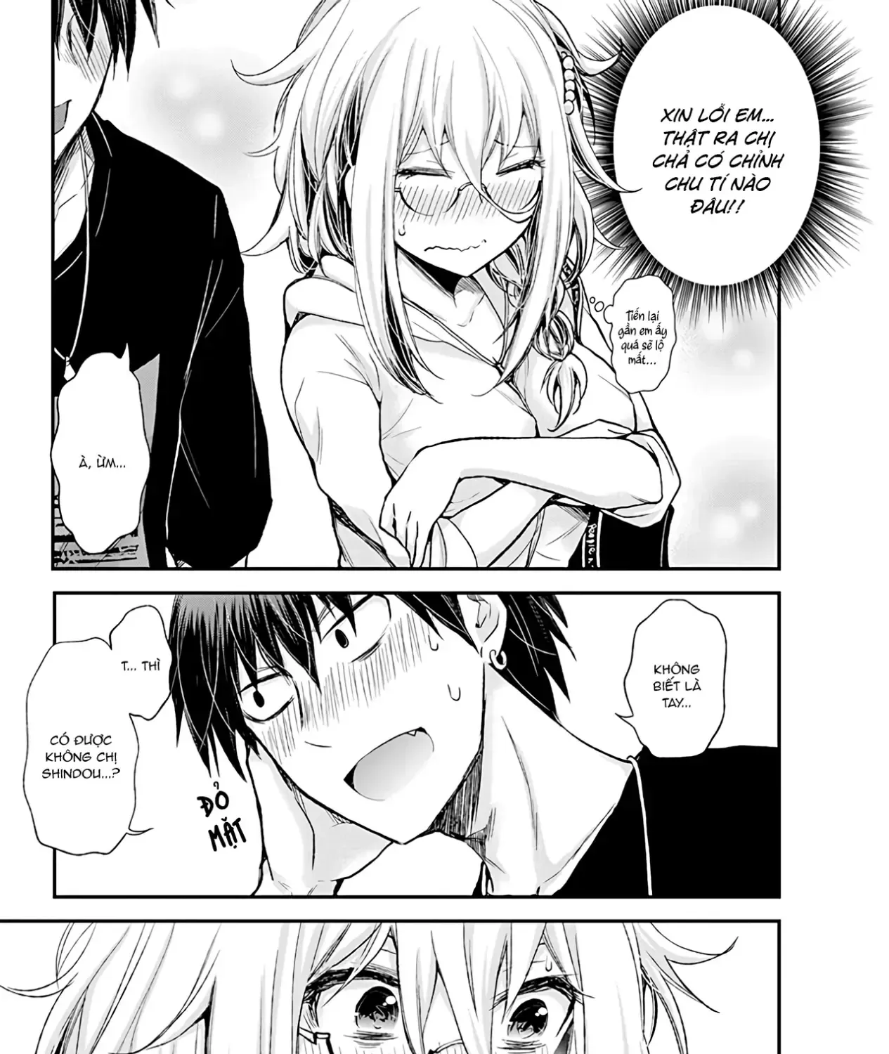 Shingeki No Eroko-San: Hen Na Oneesan Wa Danshi Kousei To Nakayoku Naritai Chap 7 - Next Chap 8