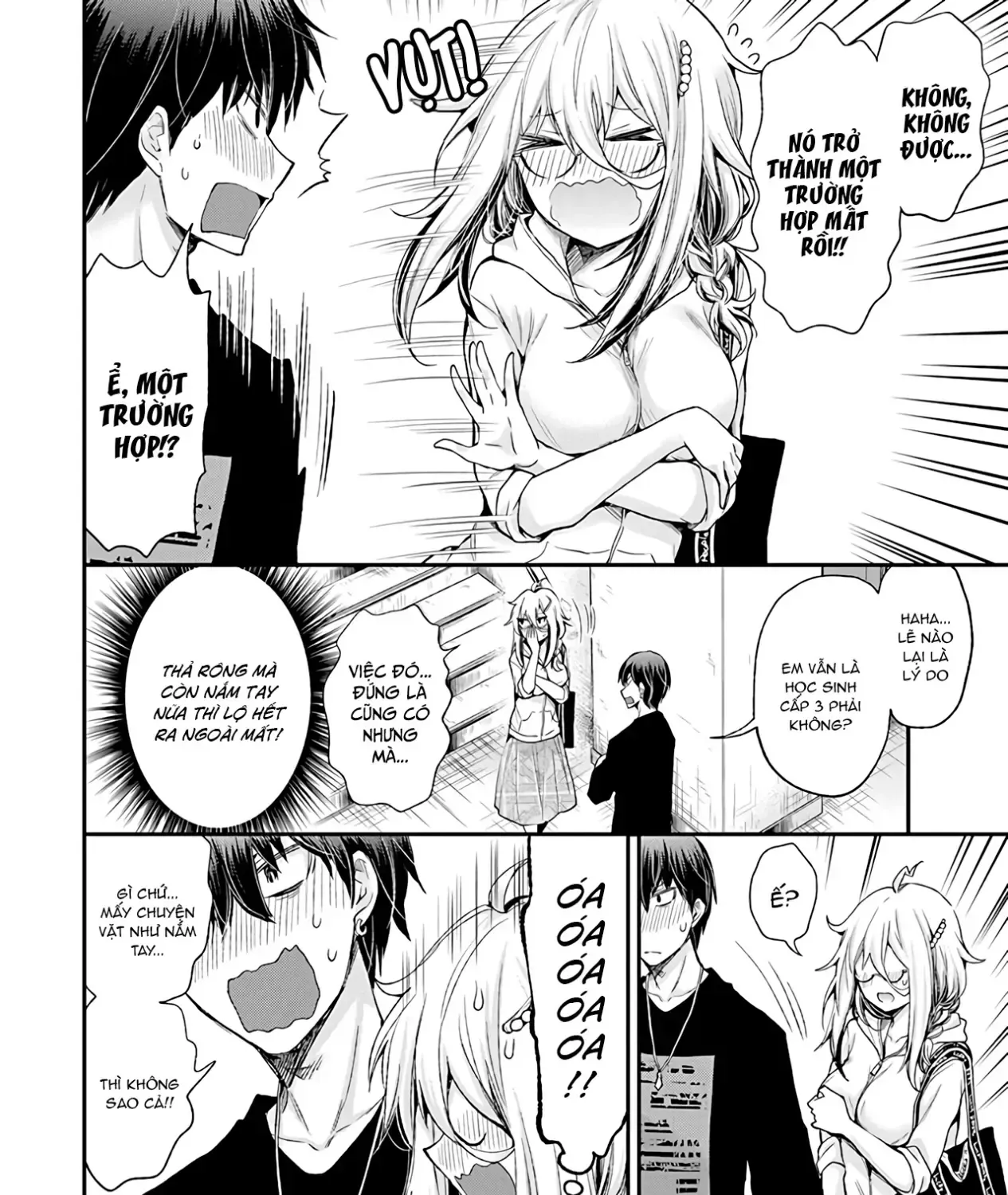 Shingeki No Eroko-San: Hen Na Oneesan Wa Danshi Kousei To Nakayoku Naritai Chap 7 - Next Chap 8