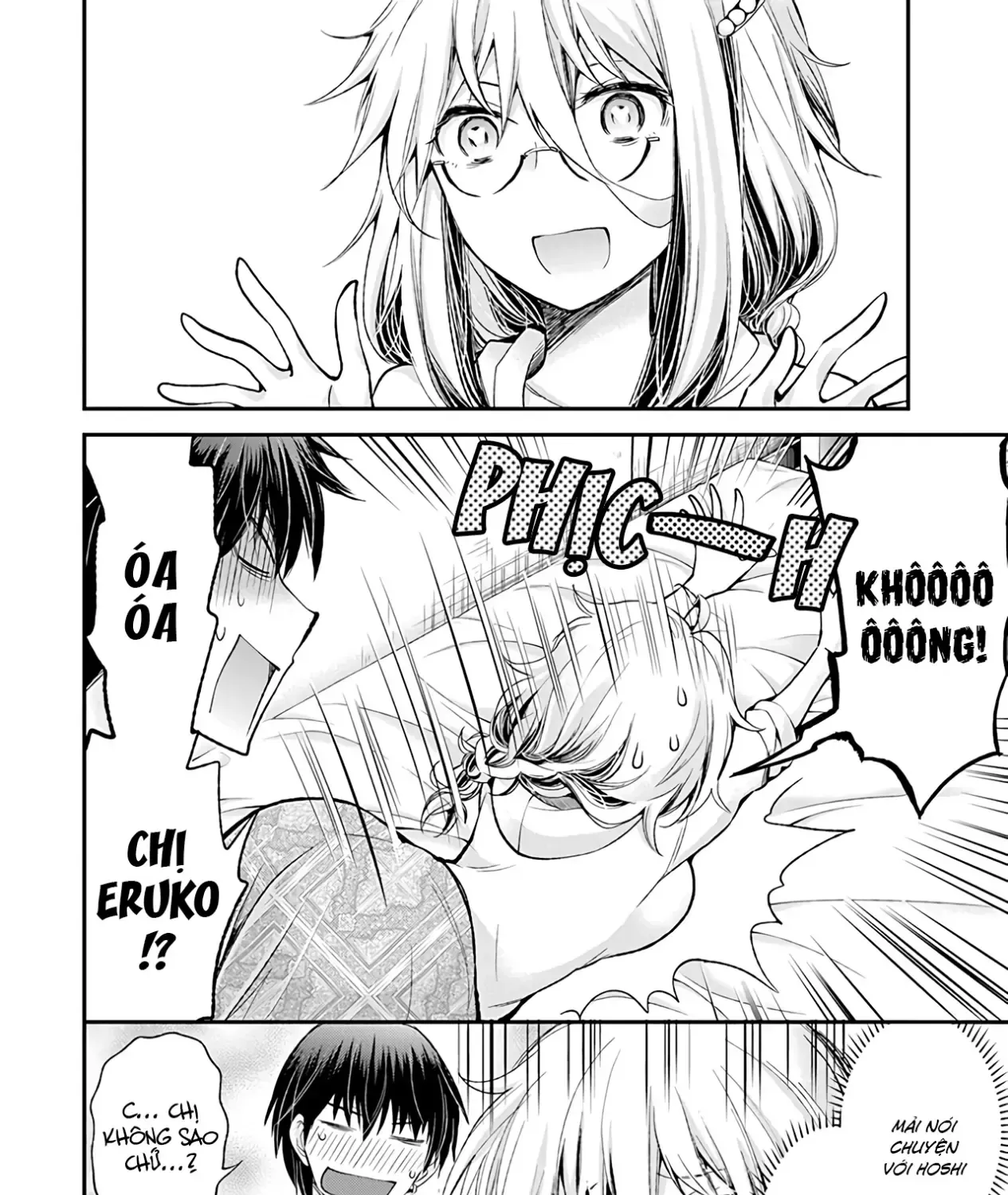 Shingeki No Eroko-San: Hen Na Oneesan Wa Danshi Kousei To Nakayoku Naritai Chap 7 - Next Chap 8