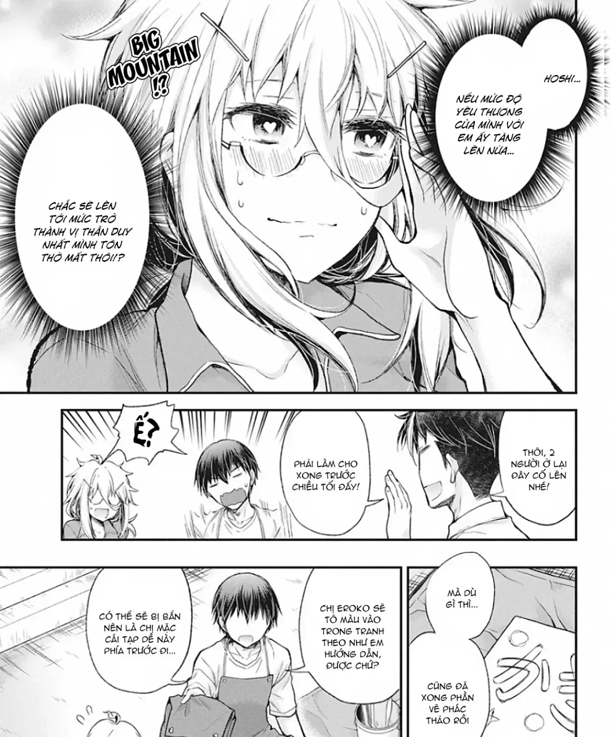 Shingeki No Eroko-San: Hen Na Oneesan Wa Danshi Kousei To Nakayoku Naritai Chap 8 - Next Chap 9