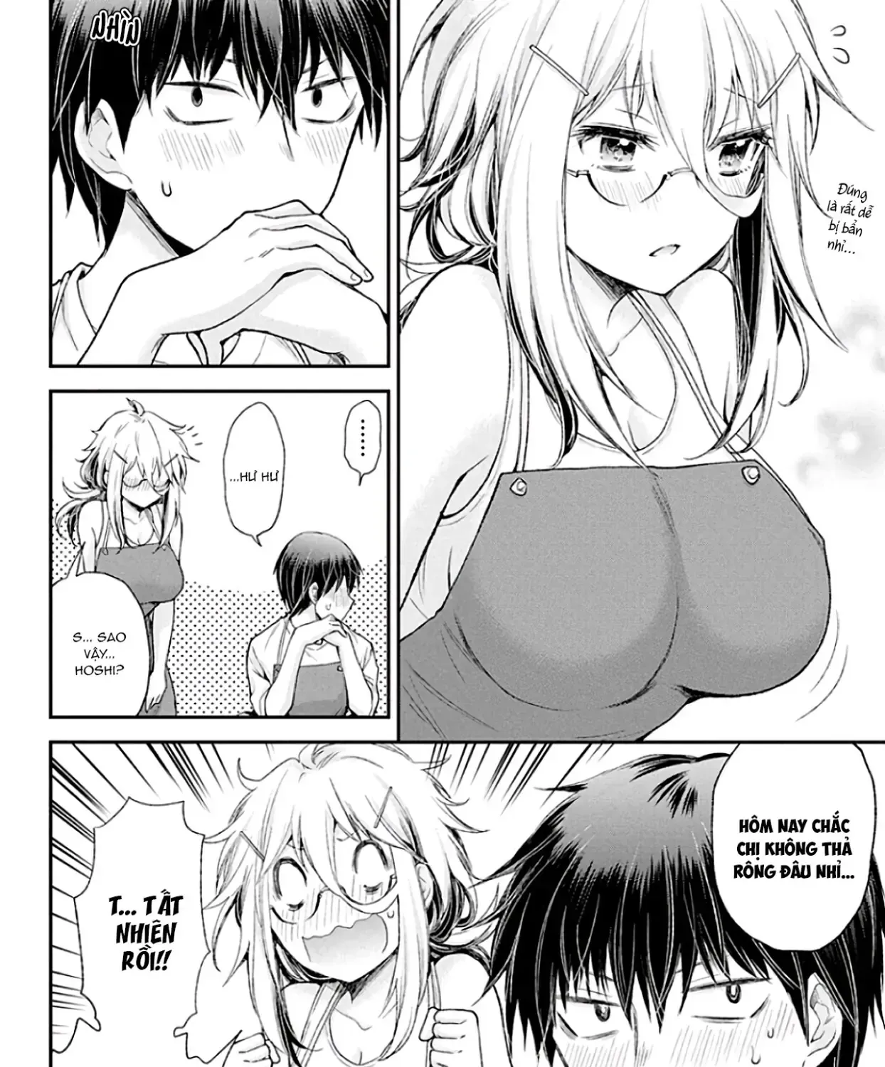 Shingeki No Eroko-San: Hen Na Oneesan Wa Danshi Kousei To Nakayoku Naritai Chap 8 - Next Chap 9