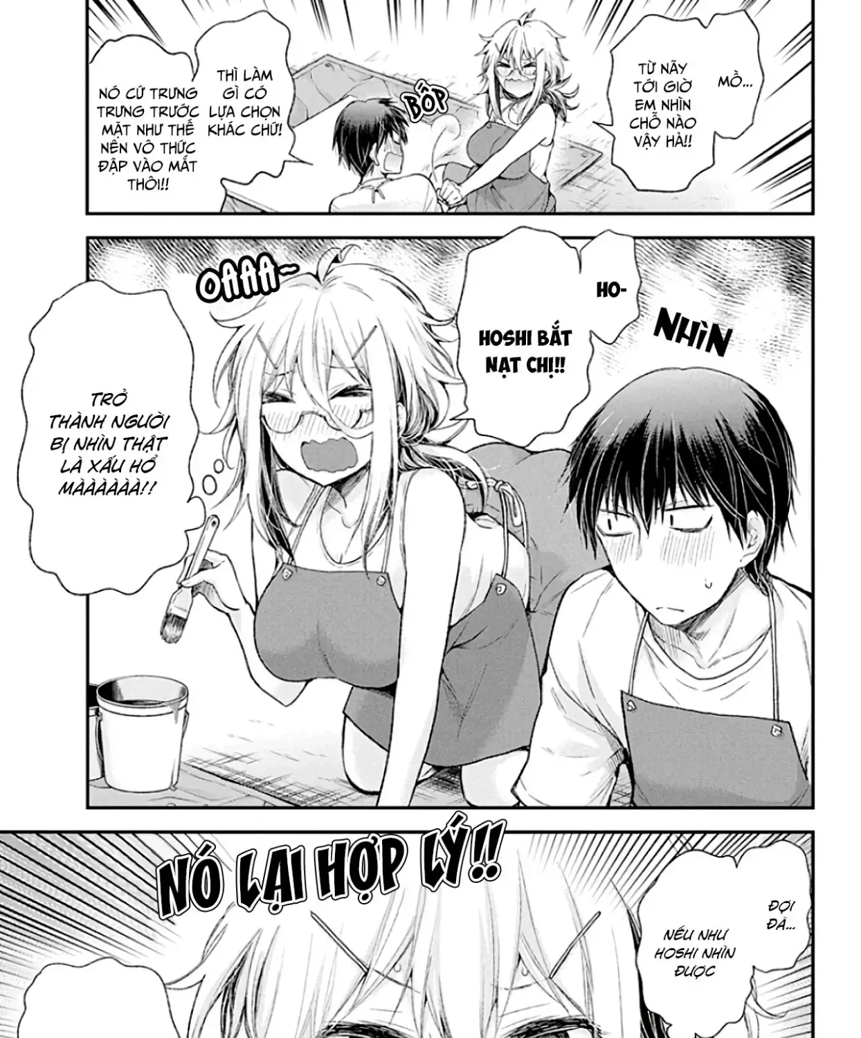 Shingeki No Eroko-San: Hen Na Oneesan Wa Danshi Kousei To Nakayoku Naritai Chap 8 - Next Chap 9