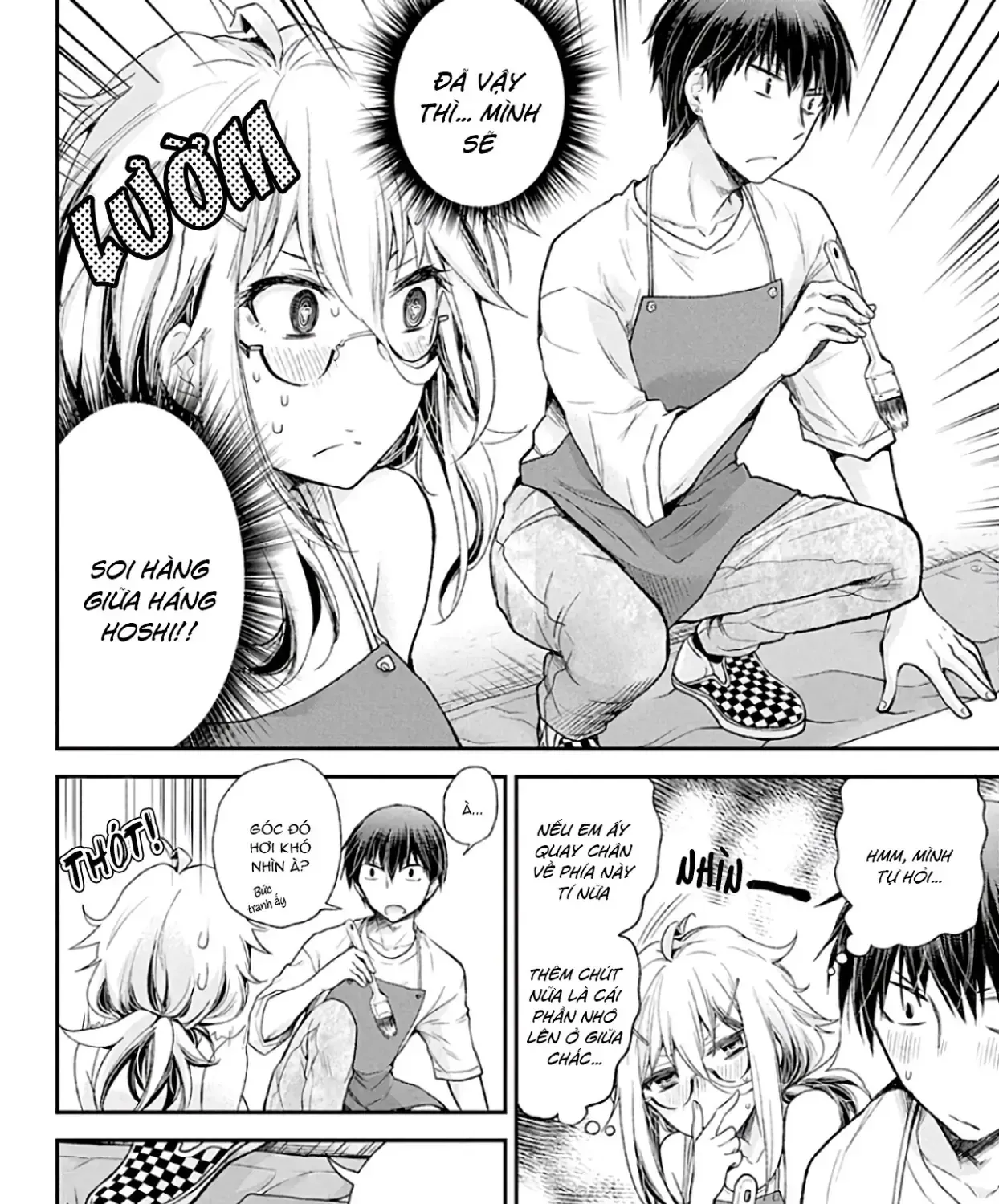 Shingeki No Eroko-San: Hen Na Oneesan Wa Danshi Kousei To Nakayoku Naritai Chap 8 - Next Chap 9