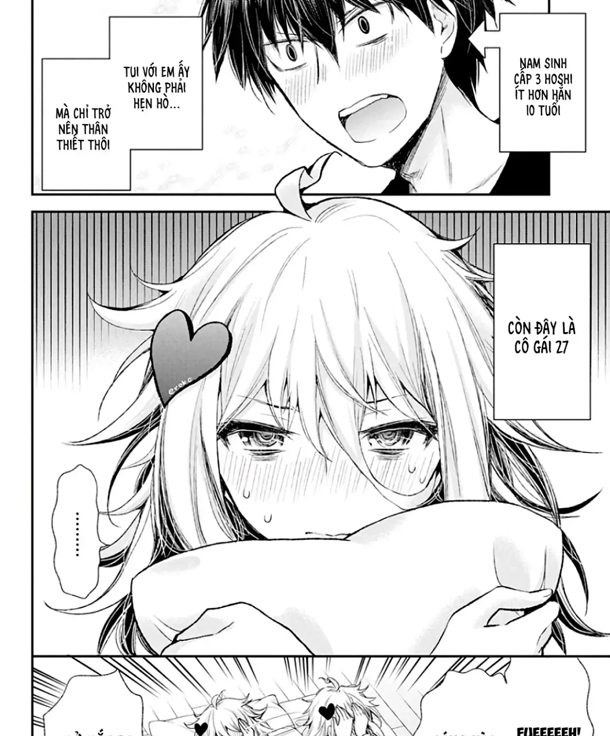 Shingeki No Eroko-San: Hen Na Oneesan Wa Danshi Kousei To Nakayoku Naritai Chap 8 - Next Chap 9