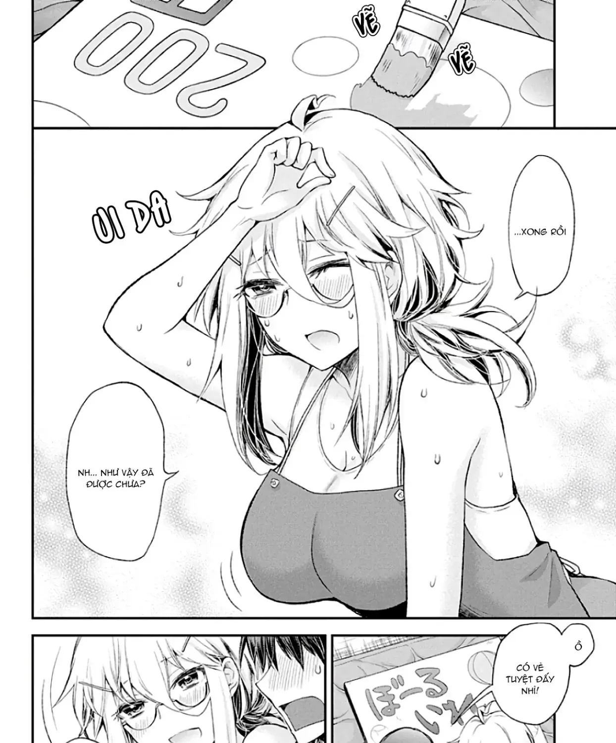 Shingeki No Eroko-San: Hen Na Oneesan Wa Danshi Kousei To Nakayoku Naritai Chap 8 - Next Chap 9