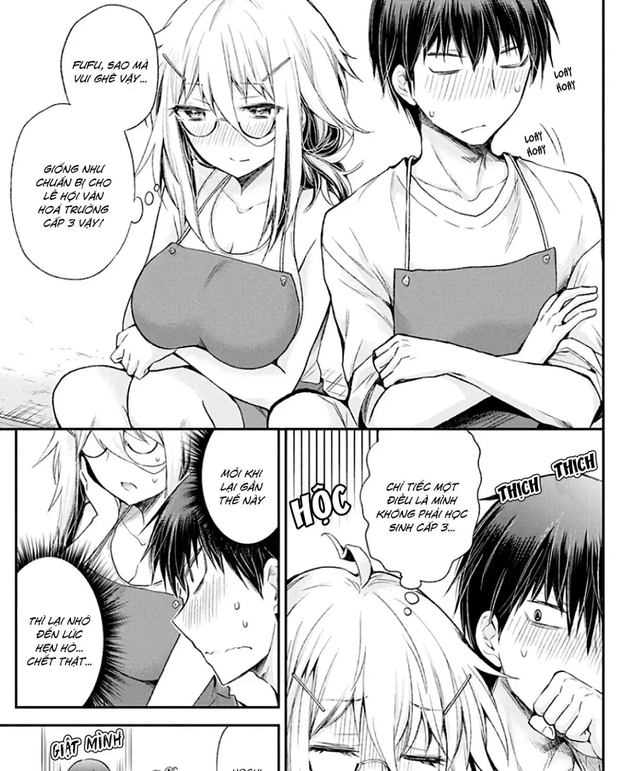 Shingeki No Eroko-San: Hen Na Oneesan Wa Danshi Kousei To Nakayoku Naritai Chap 8 - Next Chap 9