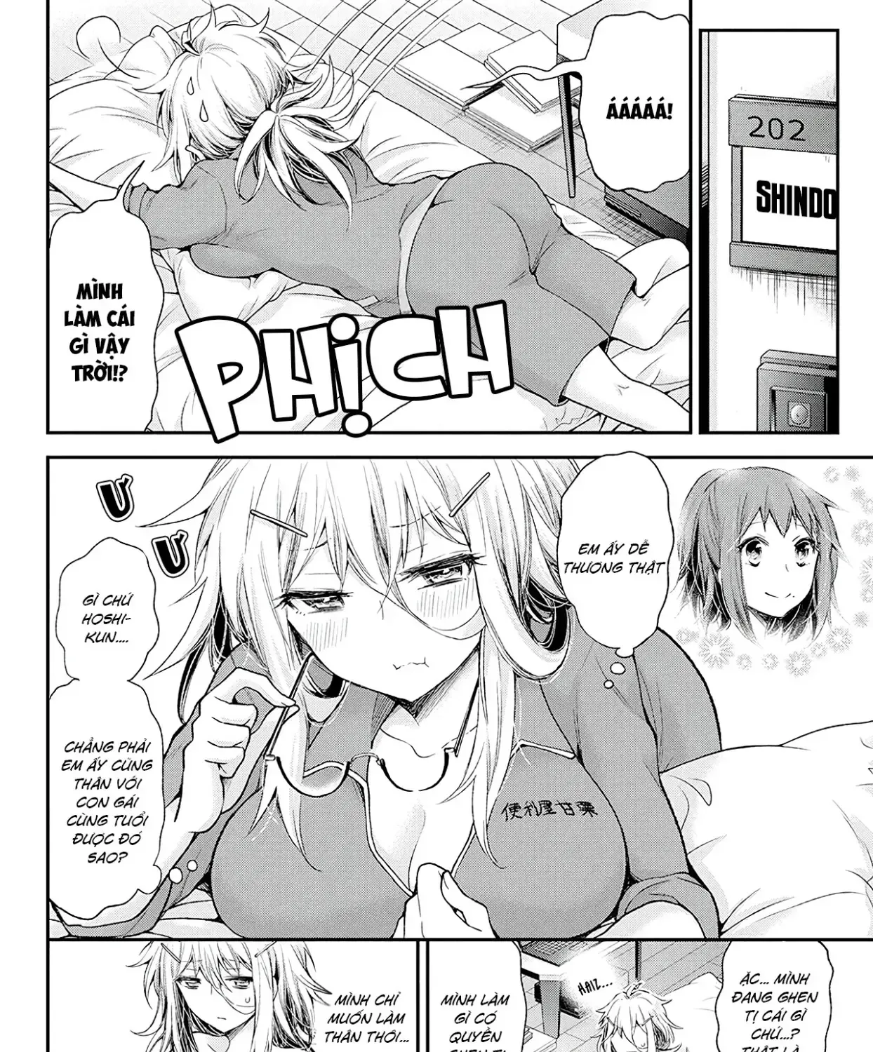 Shingeki No Eroko-San: Hen Na Oneesan Wa Danshi Kousei To Nakayoku Naritai Chap 9 - Next Chap 10