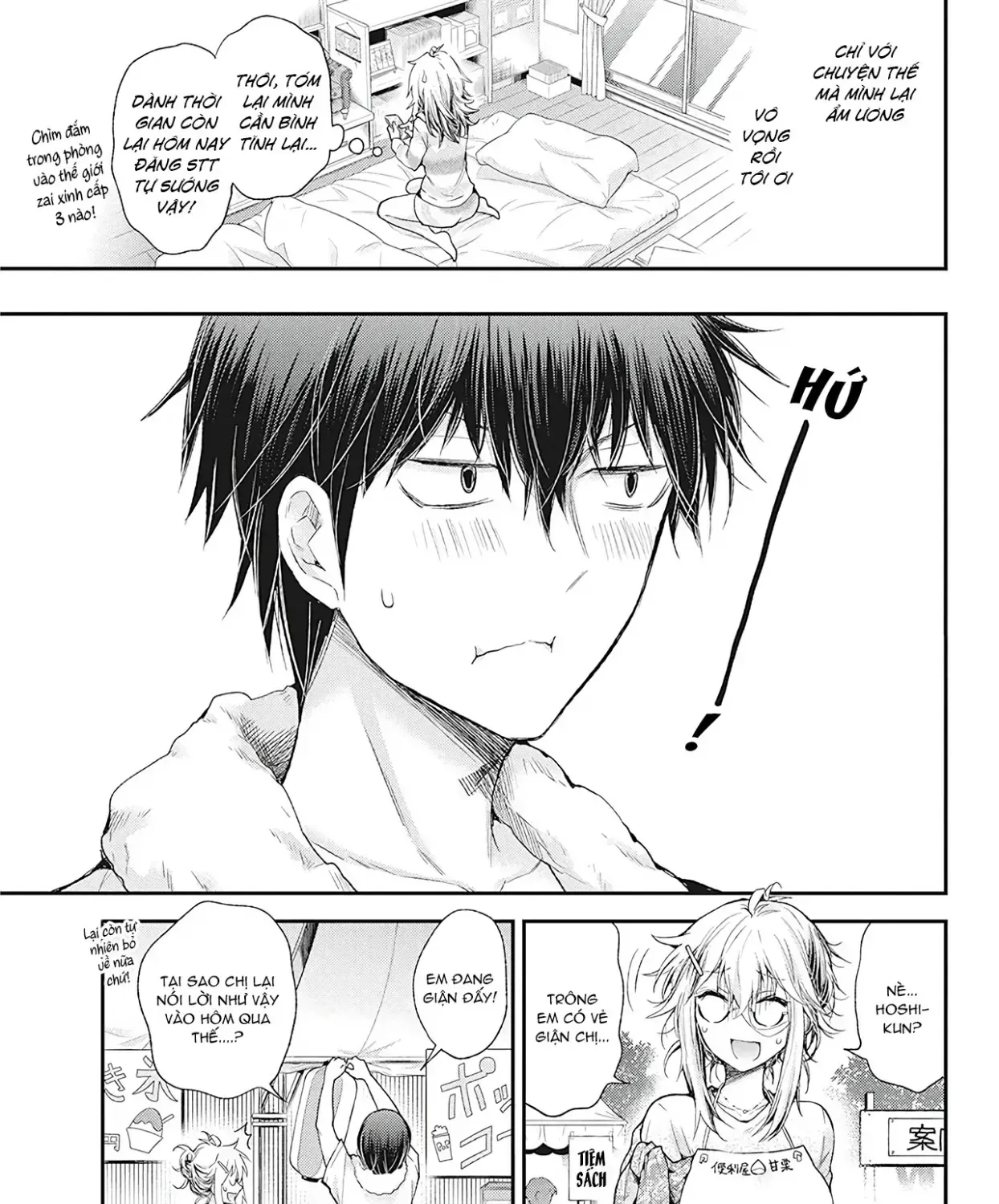 Shingeki No Eroko-San: Hen Na Oneesan Wa Danshi Kousei To Nakayoku Naritai Chap 9 - Next Chap 10