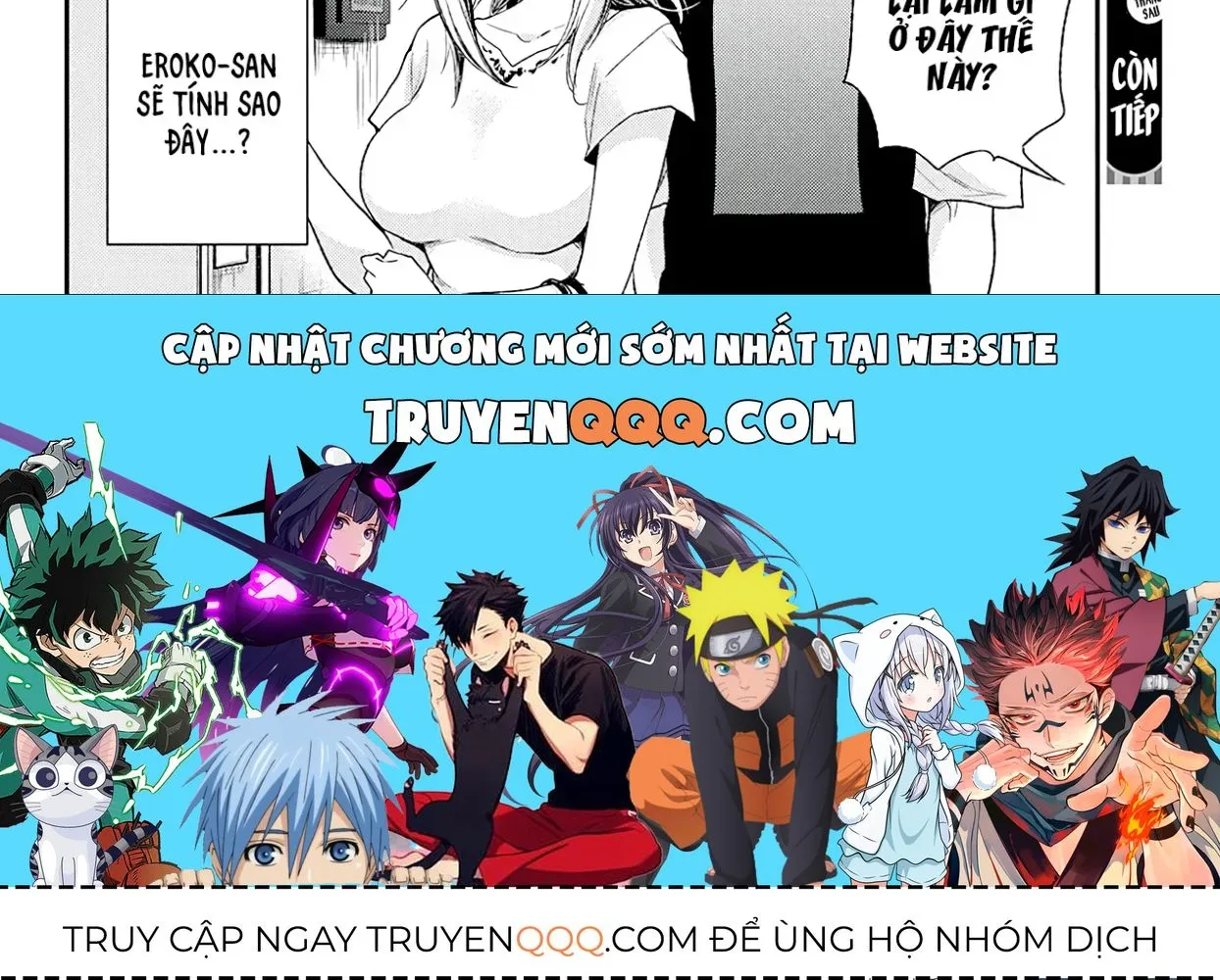 Shingeki No Eroko-San: Hen Na Oneesan Wa Danshi Kousei To Nakayoku Naritai Chap 9 - Next Chap 10