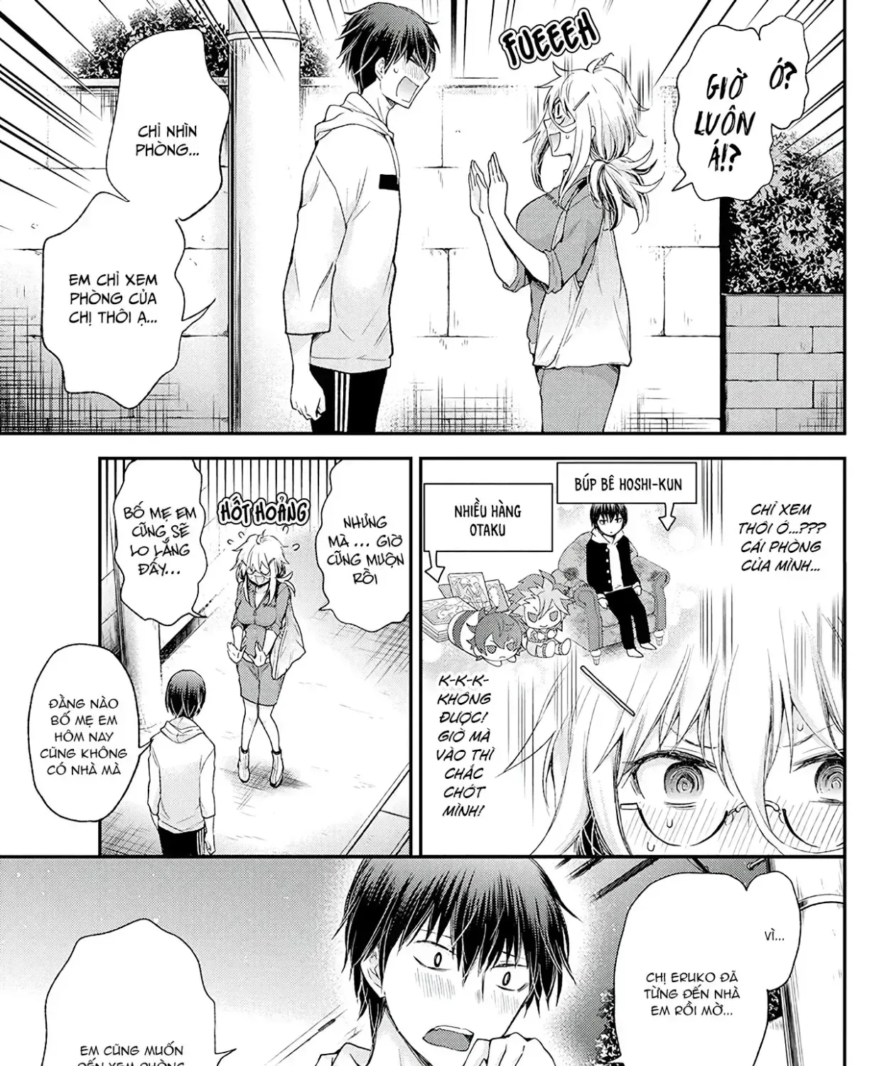 Shingeki No Eroko-San: Hen Na Oneesan Wa Danshi Kousei To Nakayoku Naritai Chap 9 - Next Chap 10