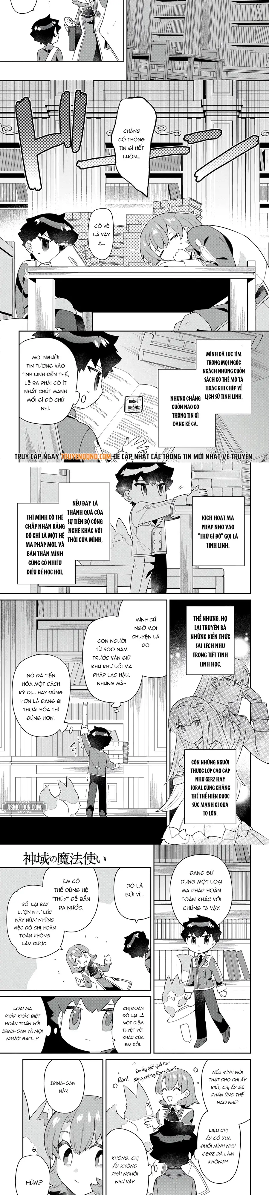 Shiniki No Mahoutsukai Chap 9.1 - Next Chap 10.1