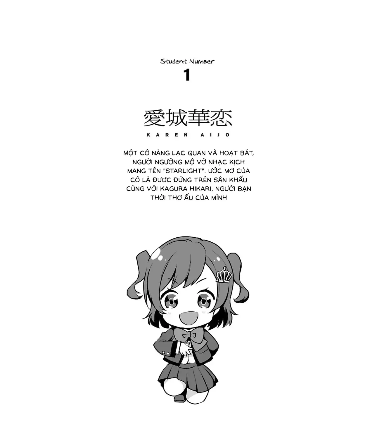 Shoujo☆Kageki Revue Starlight Overture Chap 1 - Next Chap 2