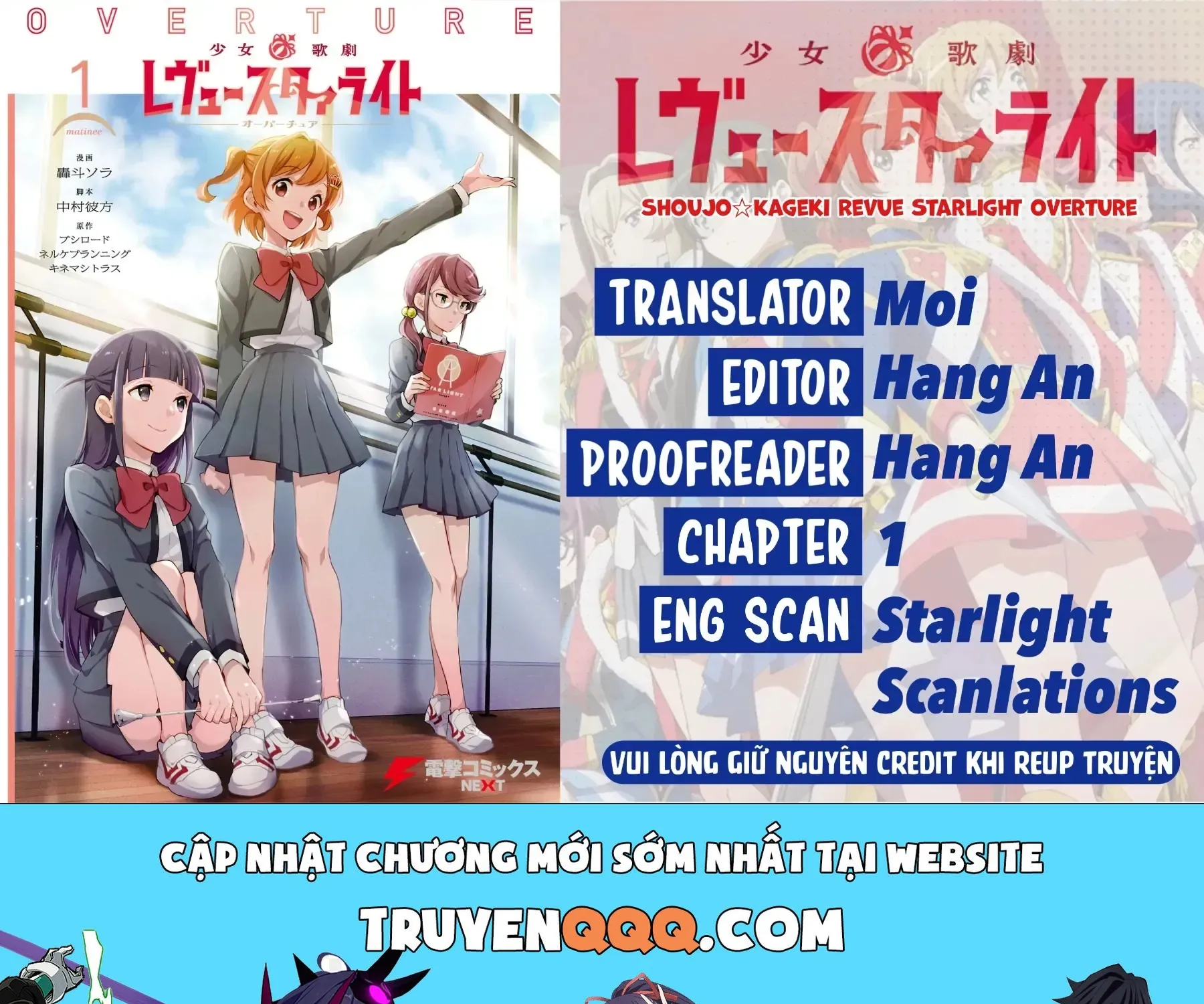 Shoujo☆Kageki Revue Starlight Overture Chap 1 - Next Chap 2