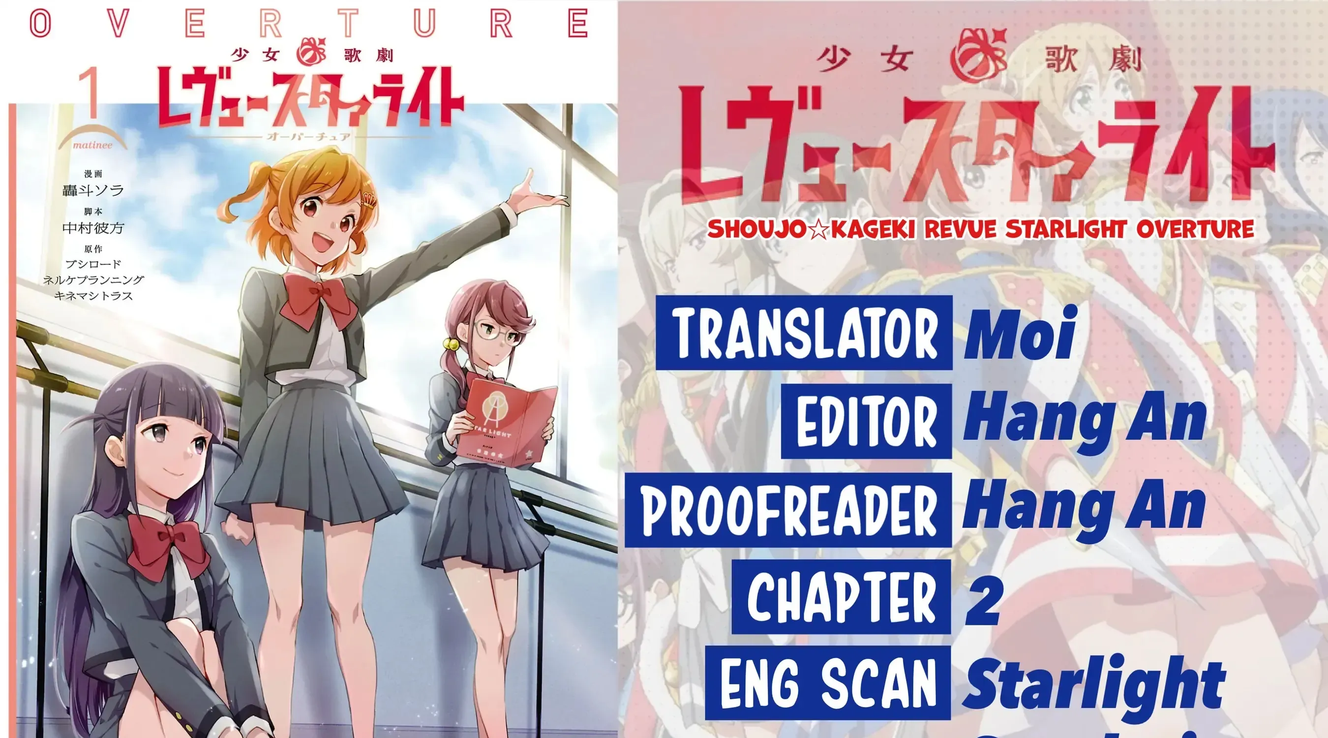 Shoujo☆Kageki Revue Starlight Overture Chap 2 - Next Chap 3