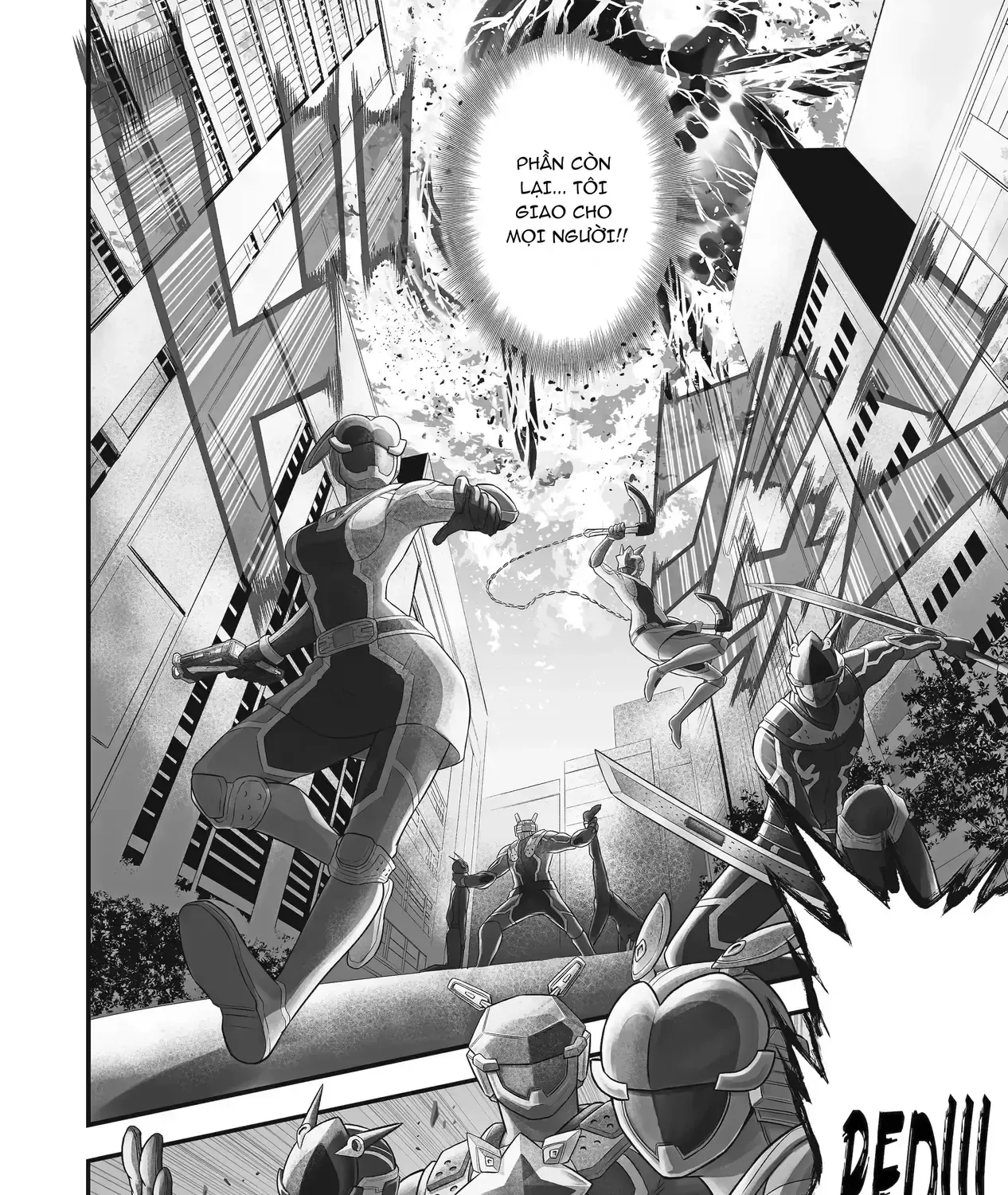 Siêu Nhân Đỏ Chuyển Sinh Sang Thế Giới Khác, Trở Thành Mạo Hiểm Giả Phiêu Lưu Tại Dị Giới Chap 1 - Next Chap 2