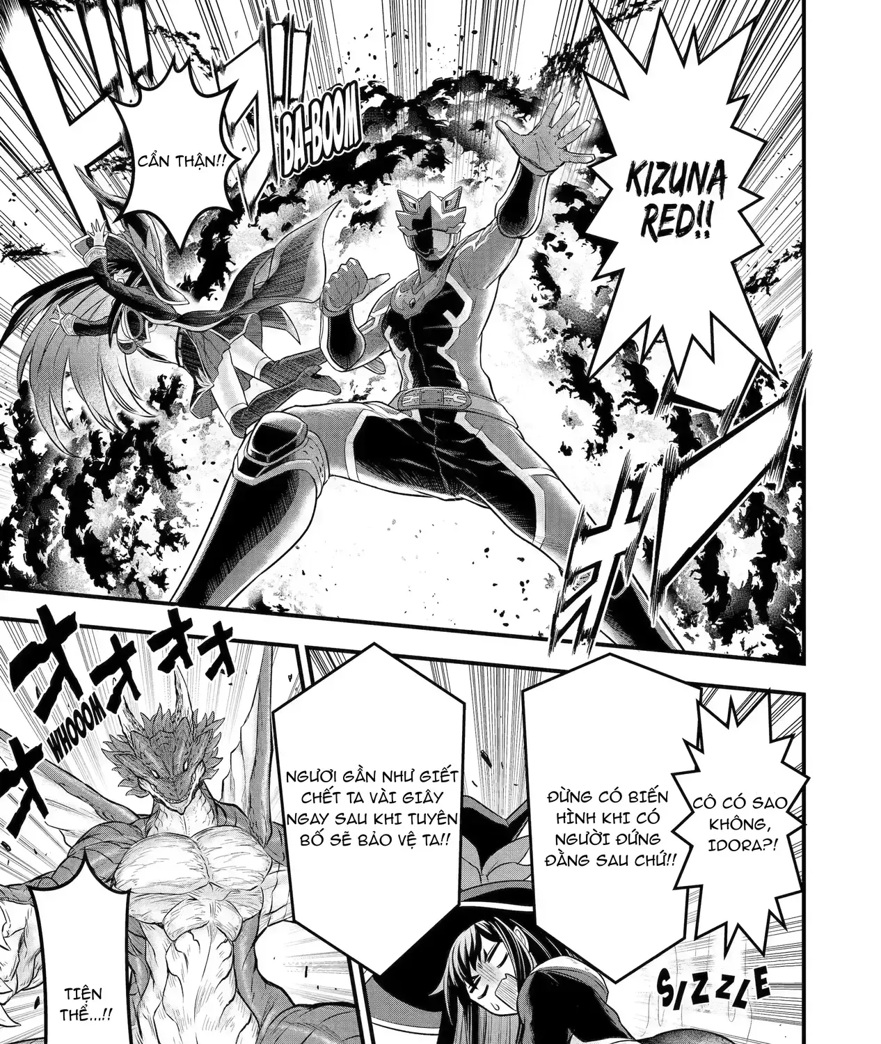 Siêu Nhân Đỏ Chuyển Sinh Sang Thế Giới Khác, Trở Thành Mạo Hiểm Giả Phiêu Lưu Tại Dị Giới Chap 1 - Next Chap 2