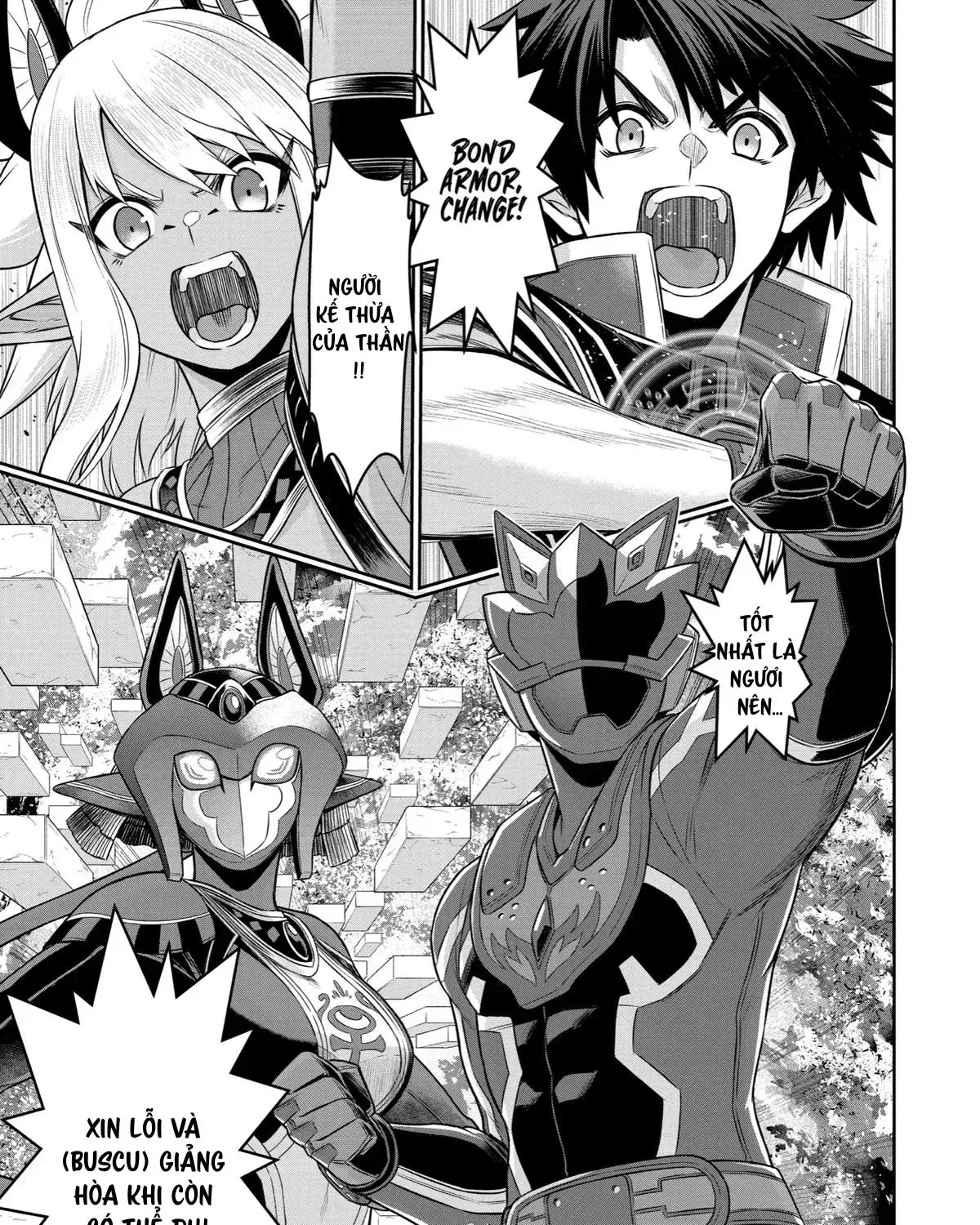 Siêu Nhân Đỏ Chuyển Sinh Sang Thế Giới Khác, Trở Thành Mạo Hiểm Giả Phiêu Lưu Tại Dị Giới Chap 10 - Next Chap 11