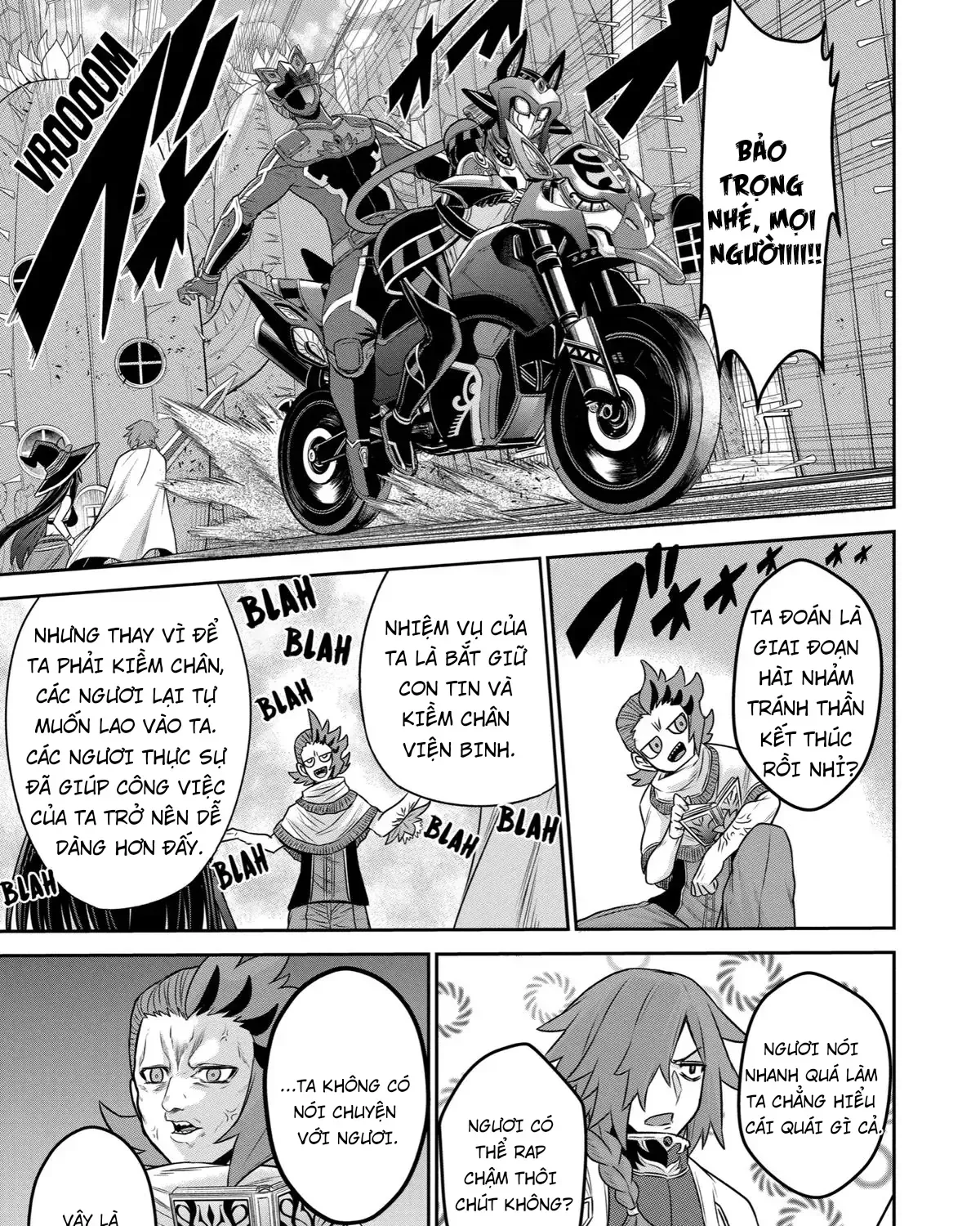 Siêu Nhân Đỏ Chuyển Sinh Sang Thế Giới Khác, Trở Thành Mạo Hiểm Giả Phiêu Lưu Tại Dị Giới Chap 10 - Next Chap 11