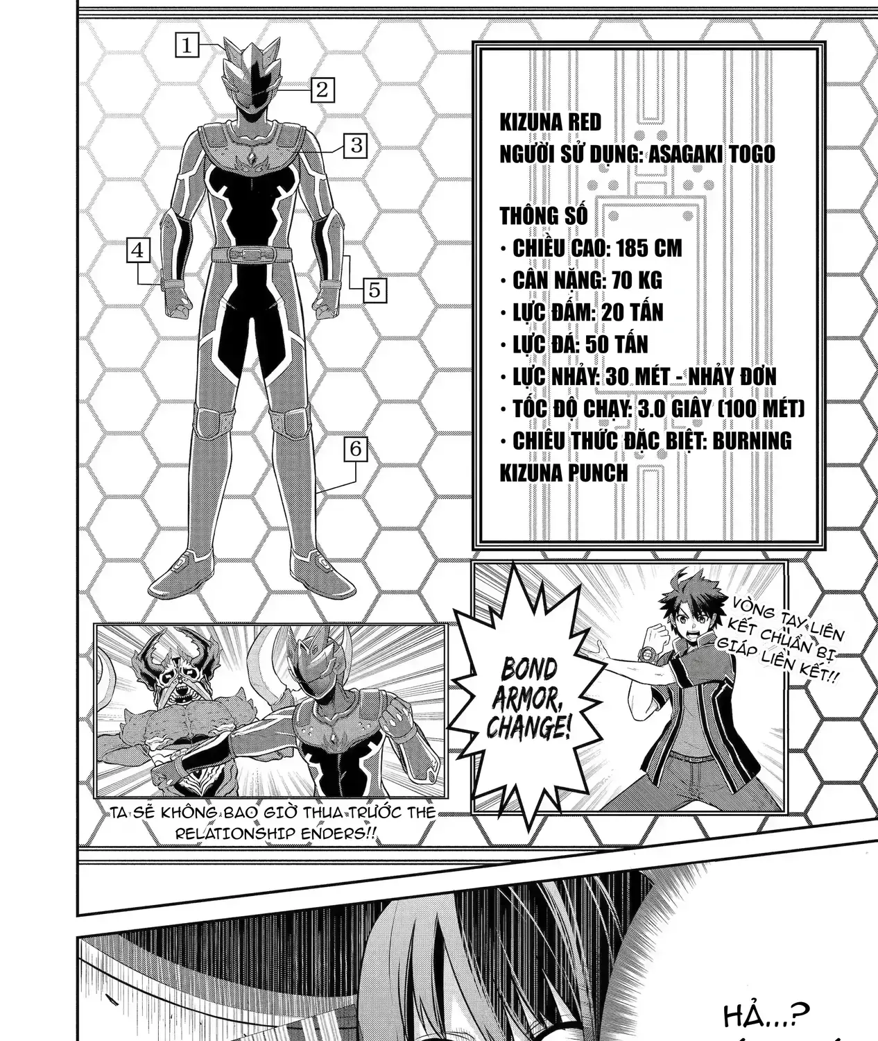 Siêu Nhân Đỏ Chuyển Sinh Sang Thế Giới Khác, Trở Thành Mạo Hiểm Giả Phiêu Lưu Tại Dị Giới Chap 2 - Next Chap 3