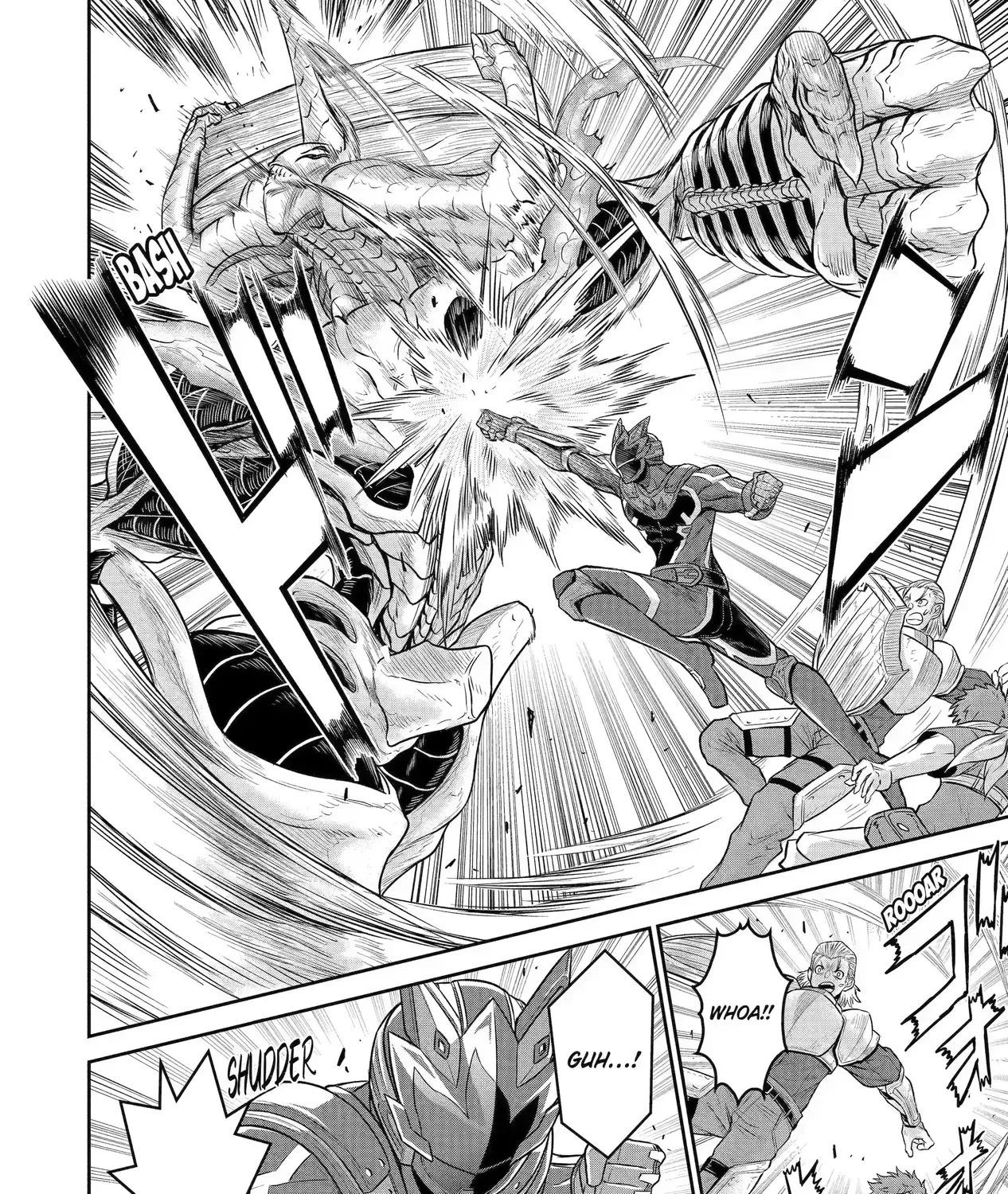 Siêu Nhân Đỏ Chuyển Sinh Sang Thế Giới Khác, Trở Thành Mạo Hiểm Giả Phiêu Lưu Tại Dị Giới Chap 2 - Next Chap 3