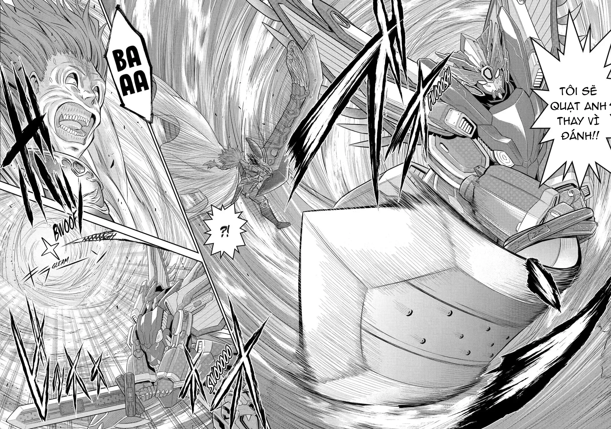 Siêu Nhân Đỏ Chuyển Sinh Sang Thế Giới Khác, Trở Thành Mạo Hiểm Giả Phiêu Lưu Tại Dị Giới Chap 3 - Next Chap 4