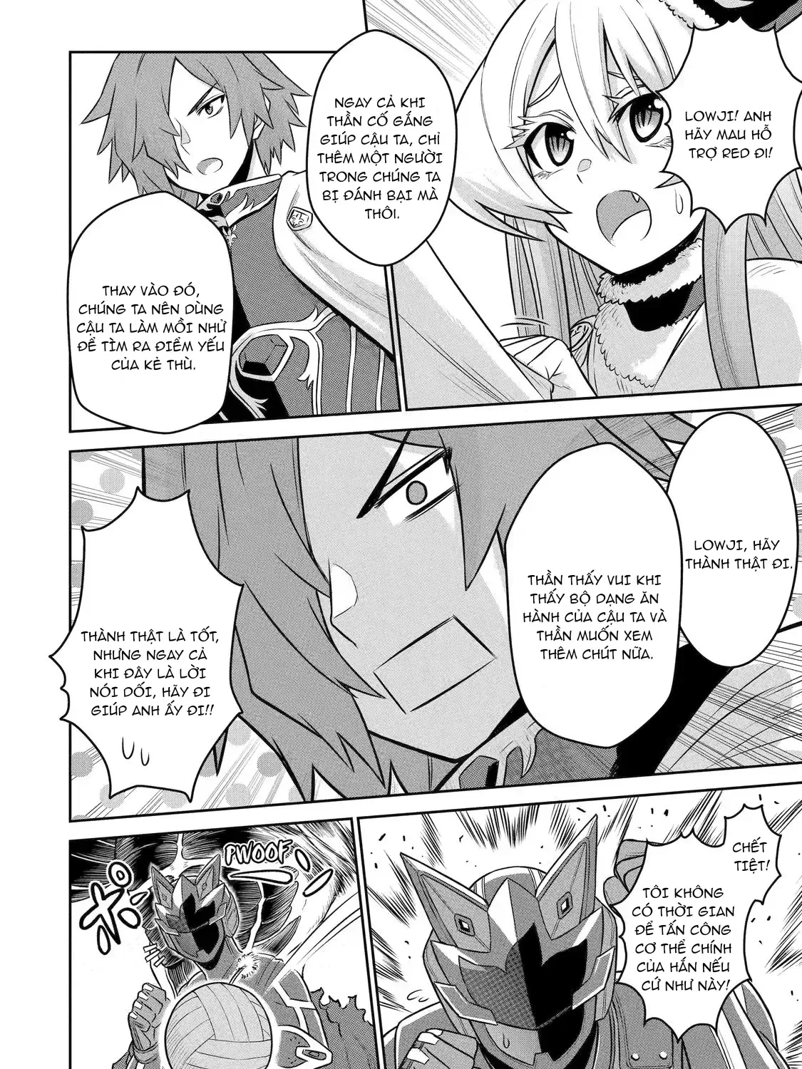 Siêu Nhân Đỏ Chuyển Sinh Sang Thế Giới Khác, Trở Thành Mạo Hiểm Giả Phiêu Lưu Tại Dị Giới Chap 4 - Next Chap 5