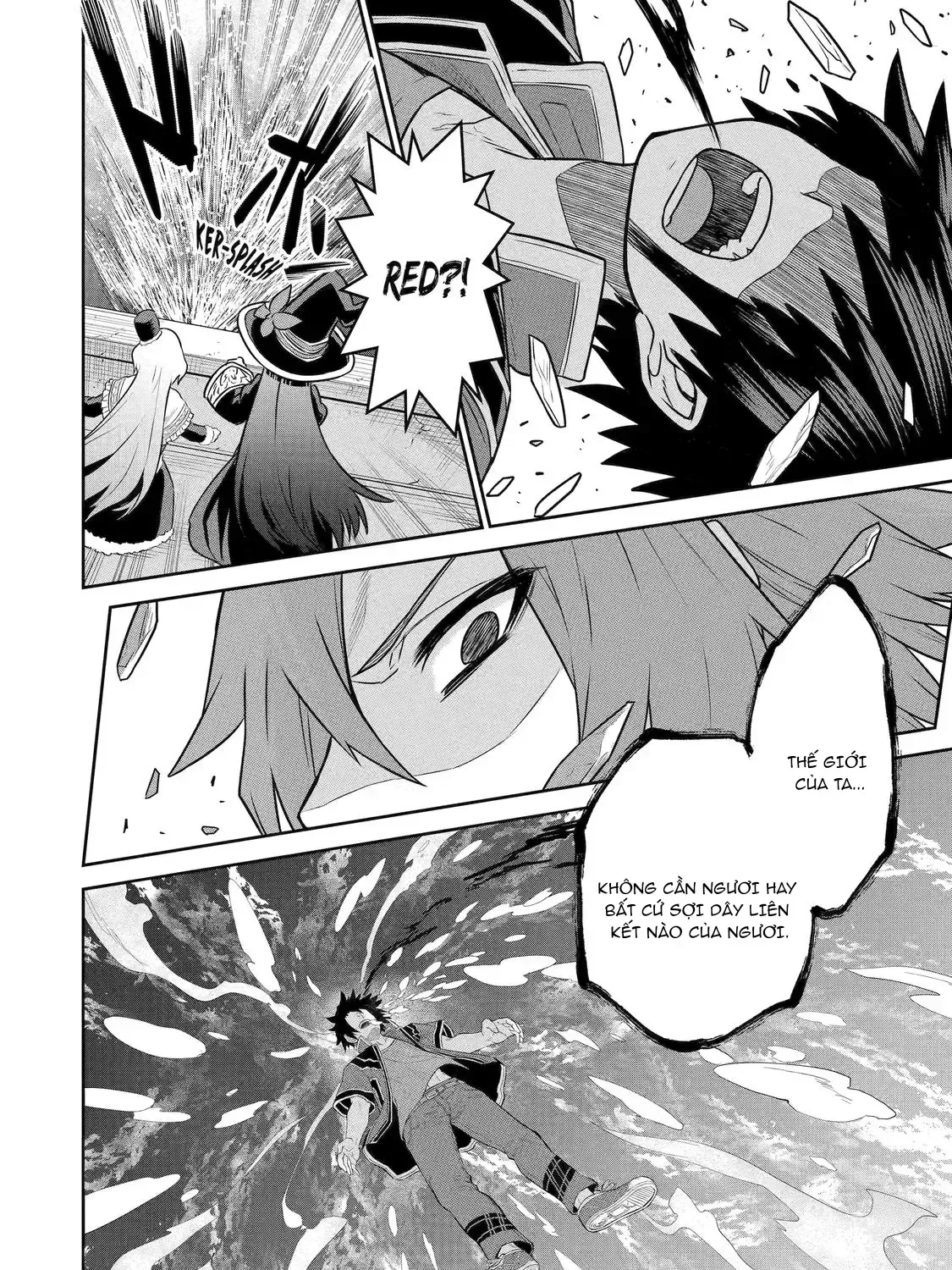 Siêu Nhân Đỏ Chuyển Sinh Sang Thế Giới Khác, Trở Thành Mạo Hiểm Giả Phiêu Lưu Tại Dị Giới Chap 4 - Next Chap 5