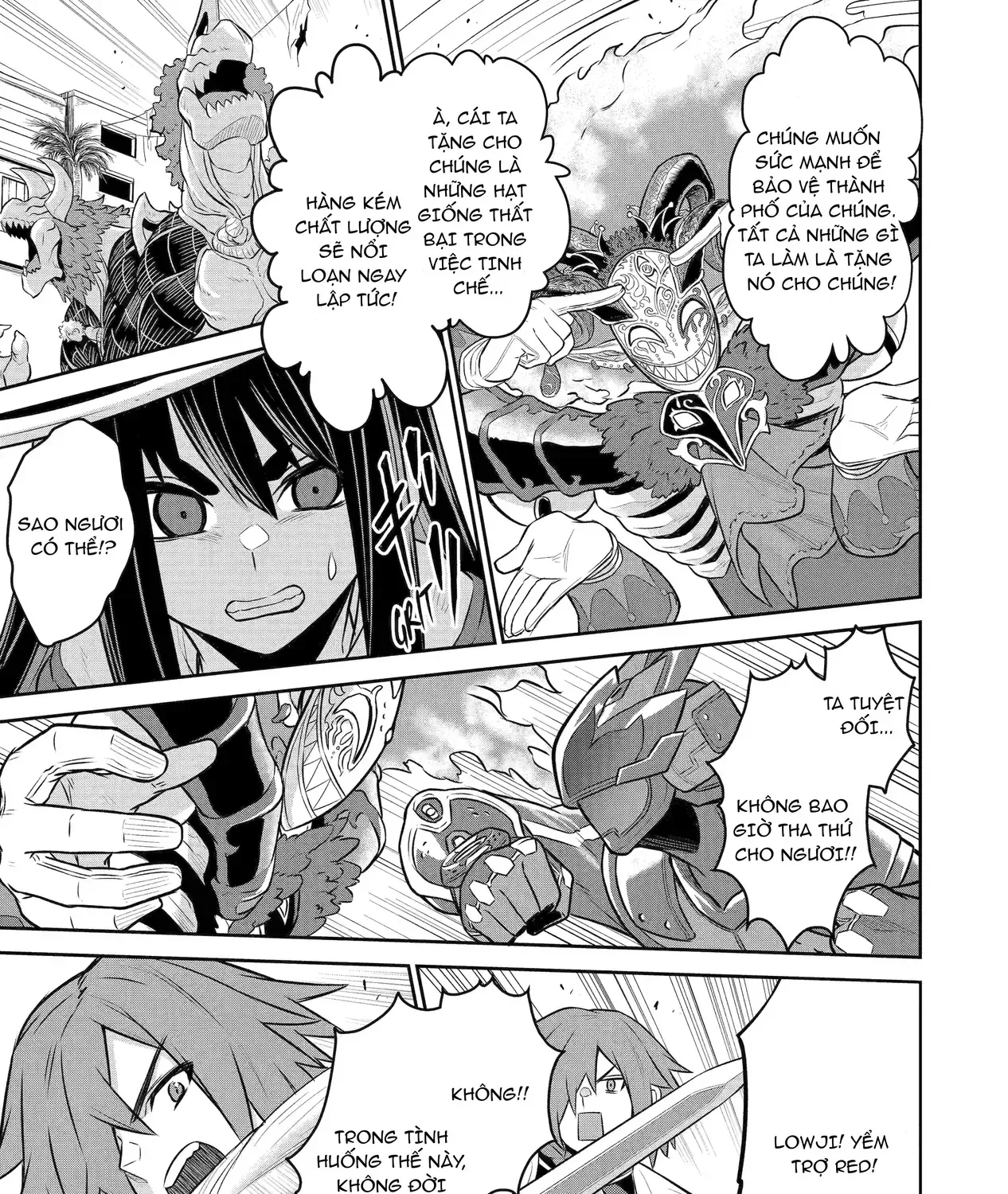 Siêu Nhân Đỏ Chuyển Sinh Sang Thế Giới Khác, Trở Thành Mạo Hiểm Giả Phiêu Lưu Tại Dị Giới Chap 6 - Next Chap 7