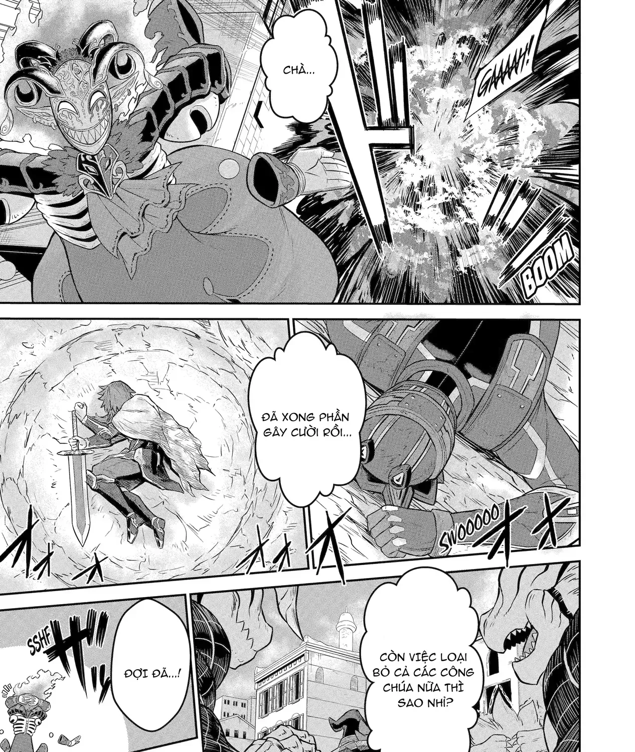 Siêu Nhân Đỏ Chuyển Sinh Sang Thế Giới Khác, Trở Thành Mạo Hiểm Giả Phiêu Lưu Tại Dị Giới Chap 6 - Next Chap 7