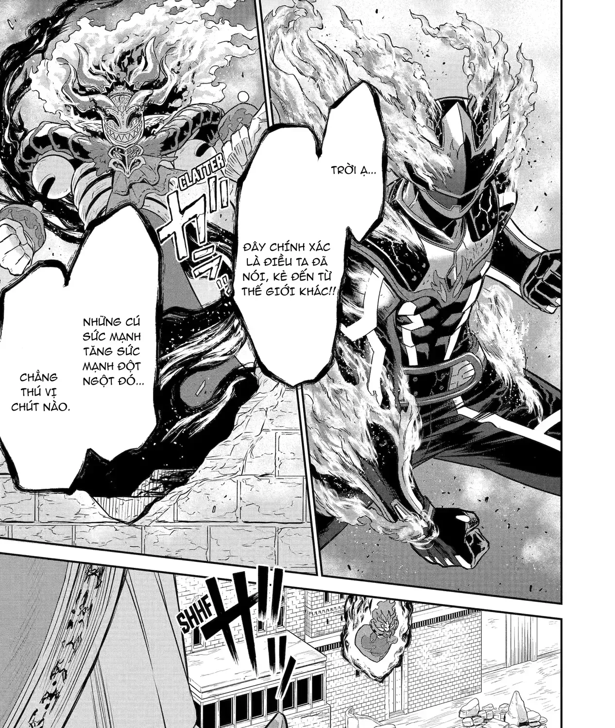 Siêu Nhân Đỏ Chuyển Sinh Sang Thế Giới Khác, Trở Thành Mạo Hiểm Giả Phiêu Lưu Tại Dị Giới Chap 6 - Next Chap 7