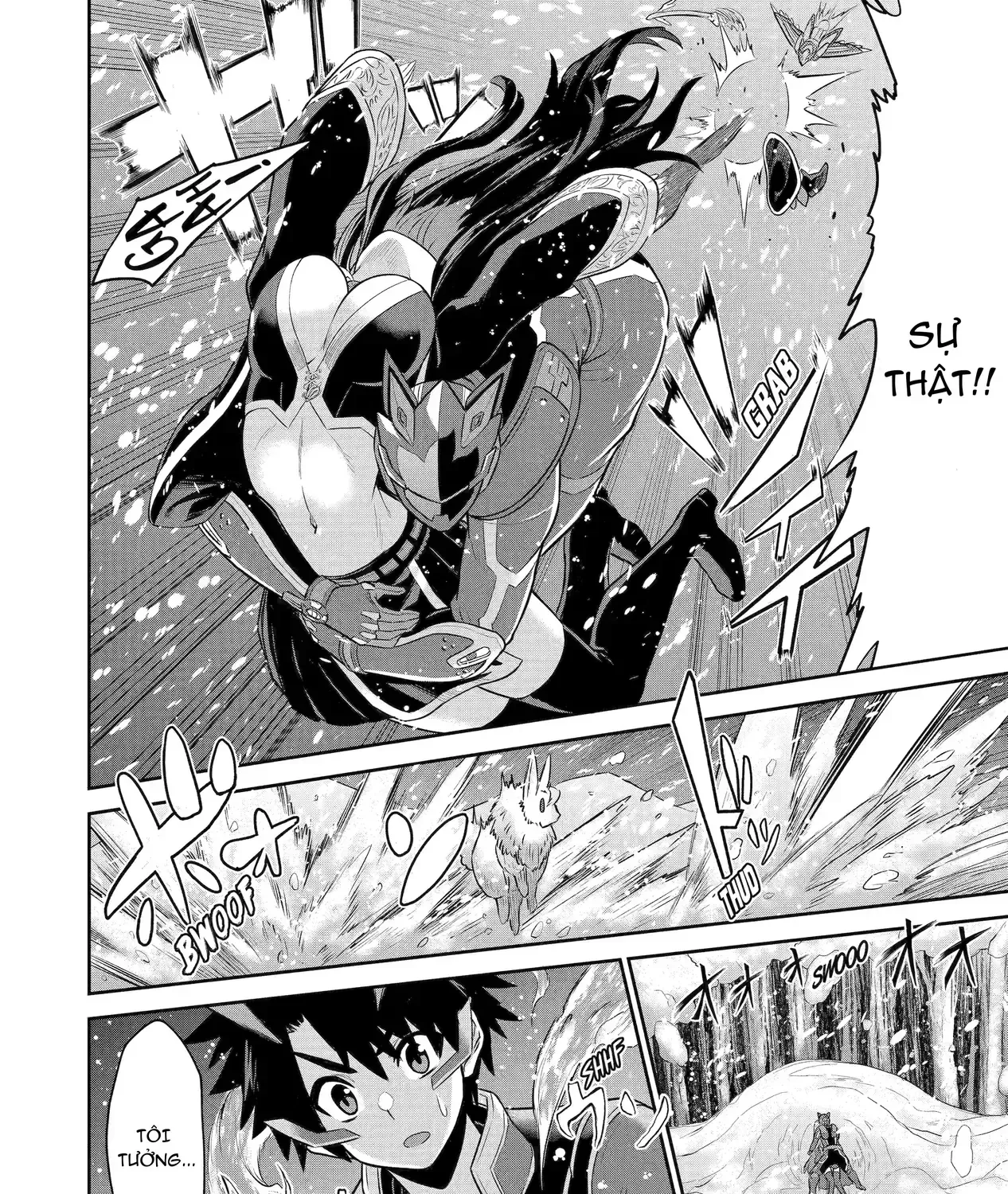 Siêu Nhân Đỏ Chuyển Sinh Sang Thế Giới Khác, Trở Thành Mạo Hiểm Giả Phiêu Lưu Tại Dị Giới Chap 7 - Next Chap 8