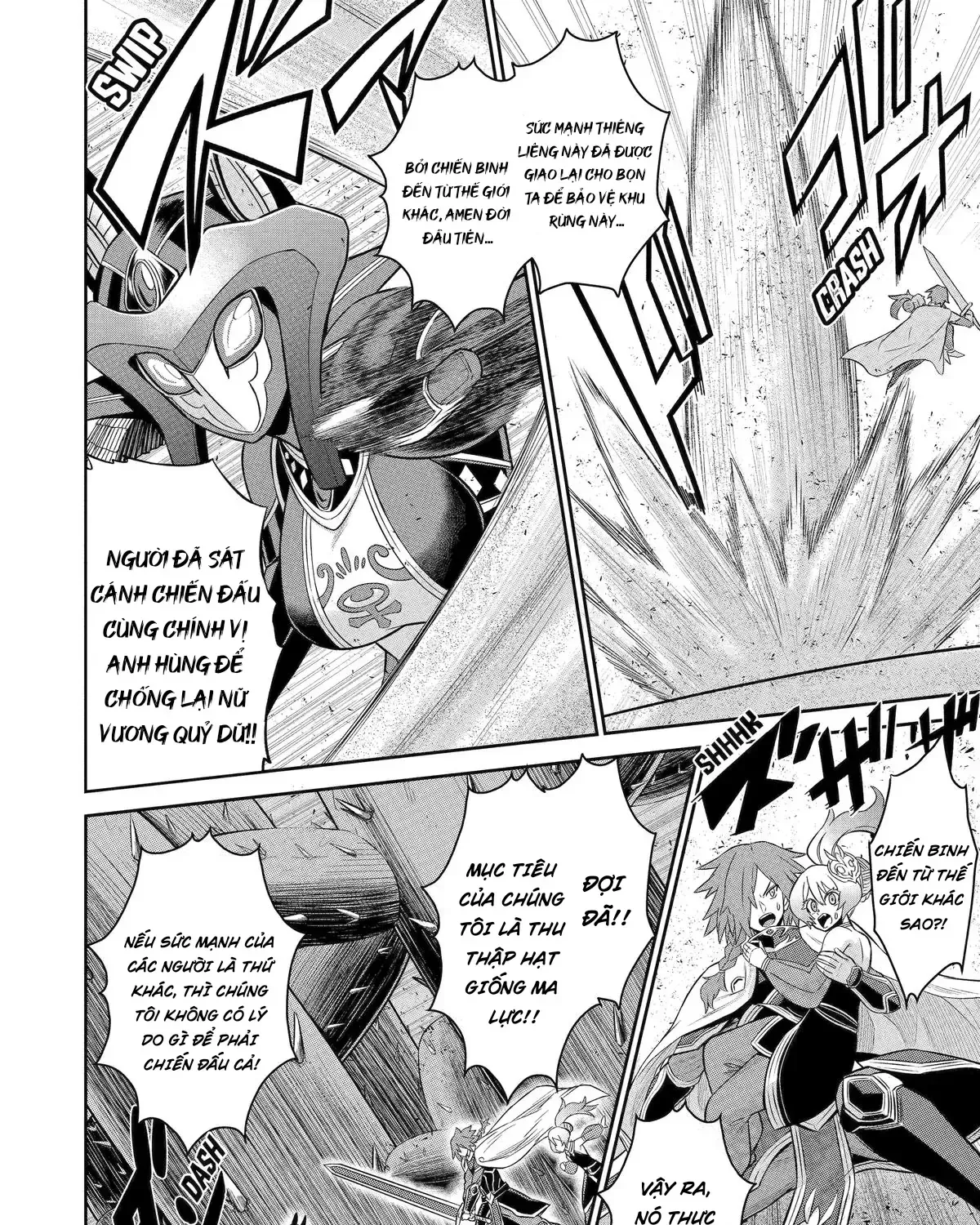 Siêu Nhân Đỏ Chuyển Sinh Sang Thế Giới Khác, Trở Thành Mạo Hiểm Giả Phiêu Lưu Tại Dị Giới Chap 9 - Next Chap 10