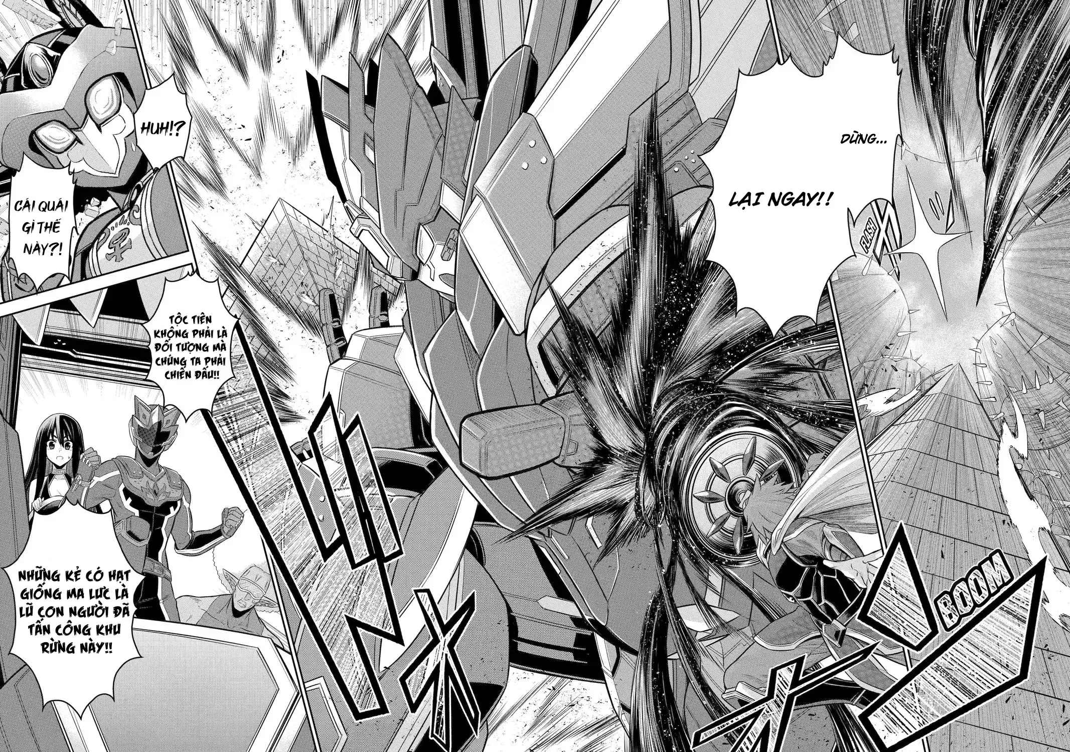 Siêu Nhân Đỏ Chuyển Sinh Sang Thế Giới Khác, Trở Thành Mạo Hiểm Giả Phiêu Lưu Tại Dị Giới Chap 9 - Next Chap 10