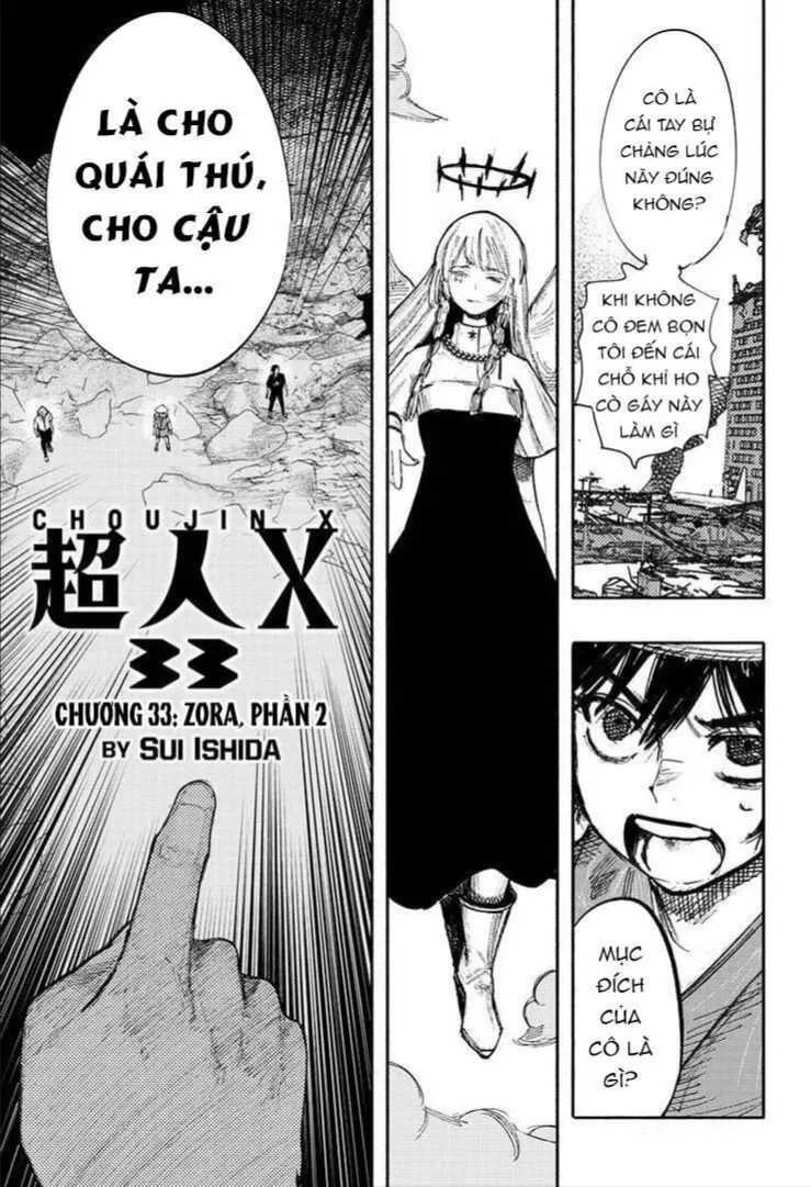 Siêu Nhân X Chap 33 - Next Chap 34