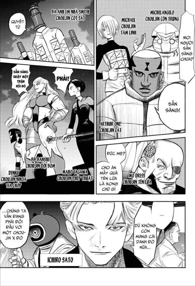 Siêu Nhân X Chap 34 - Next Chap 35