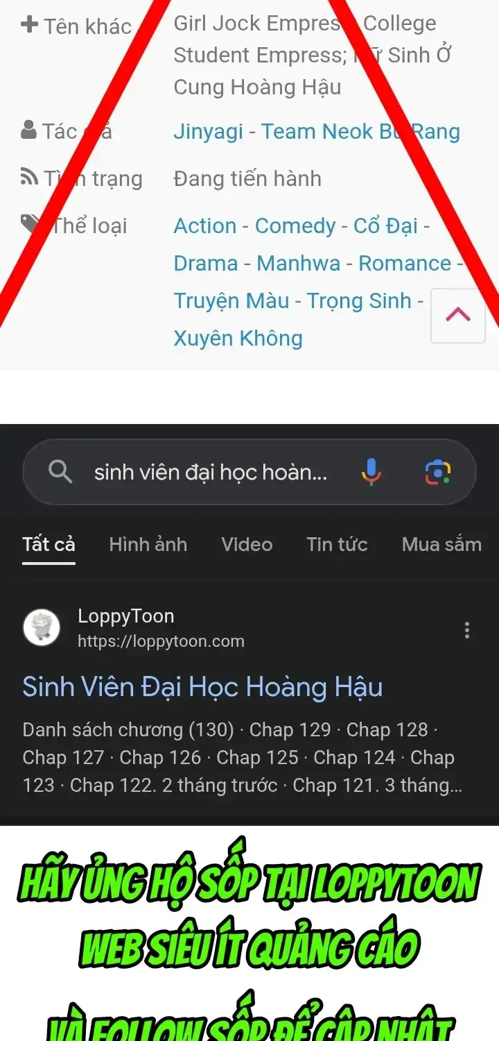 Sinh Viên Đại Học Hoàng Hậu Chap 130 - Next Chap 131