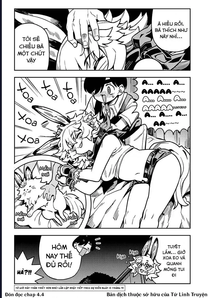 Sở Hữu Kĩ Năng Phiên Dịch Tại Dị Giới, Tôi Sống Cùng Các Nàng Quái Vật Mạnh Nhất Chap 4.4 - Next Chap 5.4