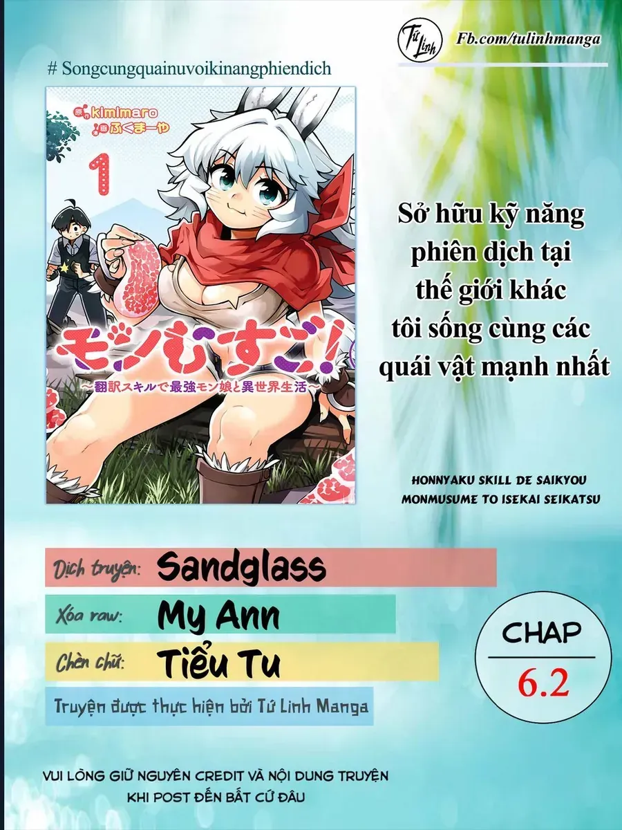 Sở Hữu Kĩ Năng Phiên Dịch Tại Dị Giới, Tôi Sống Cùng Các Nàng Quái Vật Mạnh Nhất Chap 6.2 - Next Chap 7.2