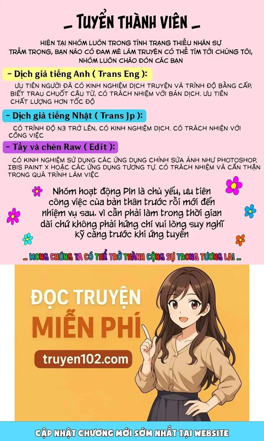 Sở Hữu Kĩ Năng Phiên Dịch Tại Dị Giới, Tôi Sống Cùng Các Nàng Quái Vật Mạnh Nhất Chap 6.3 - Next Chap 7.3