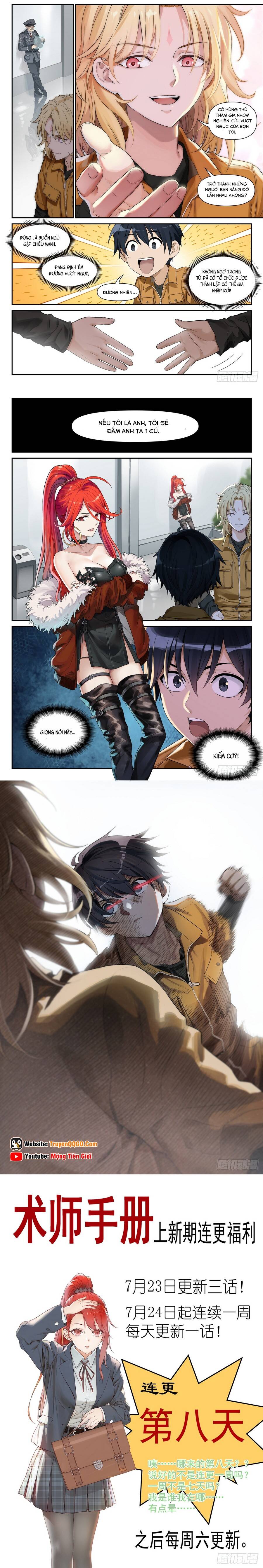 Sổ Tay Của Ma Thuật Sư Chap 12 - Next Chap 13